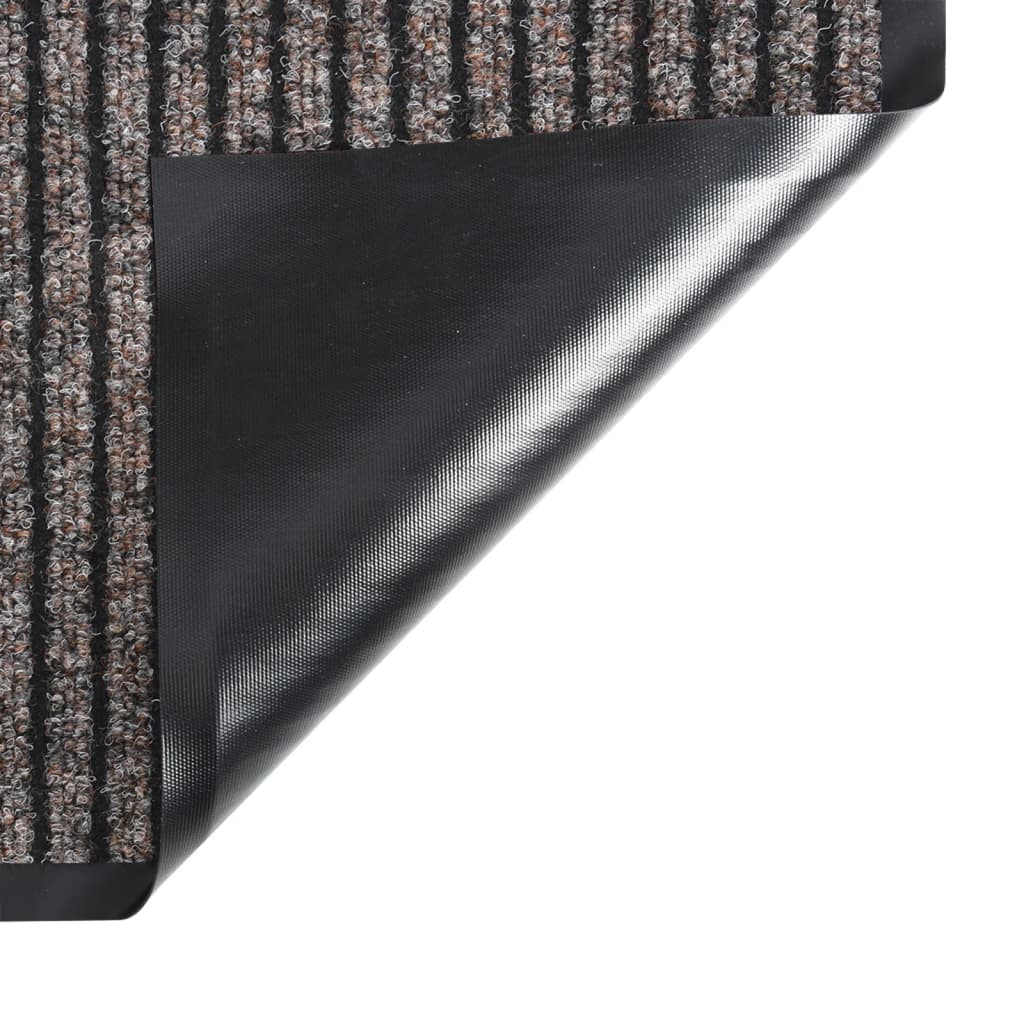 Fußmatte Gestreift Grau 60x80 cm