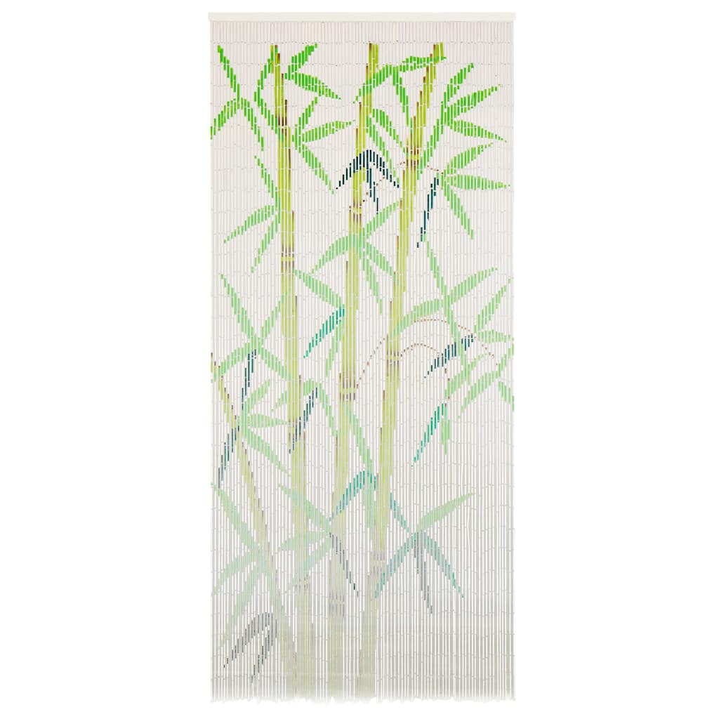 Insekten-Türvorhang Bambus Druck 90x220 cm Bambus