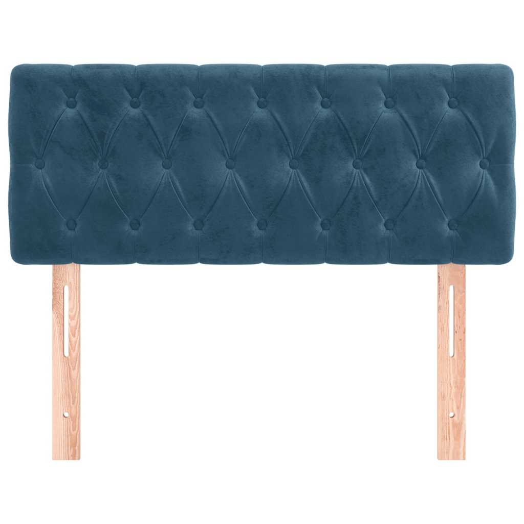 Kopfteil Hellgrau 80x7x118/128 cm Samt