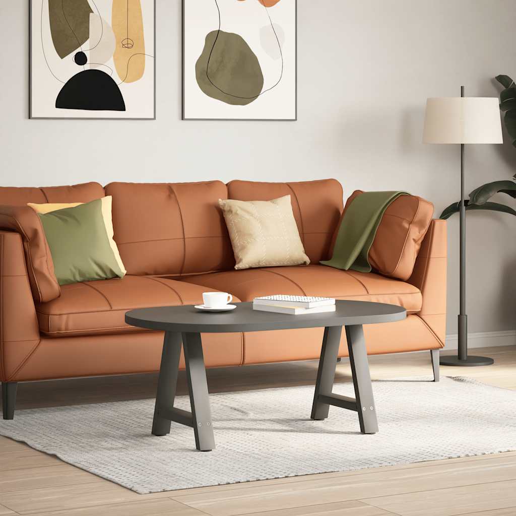 Couchtischbeine A-Form 2 Stk. 30x(30-31) cm Stahl