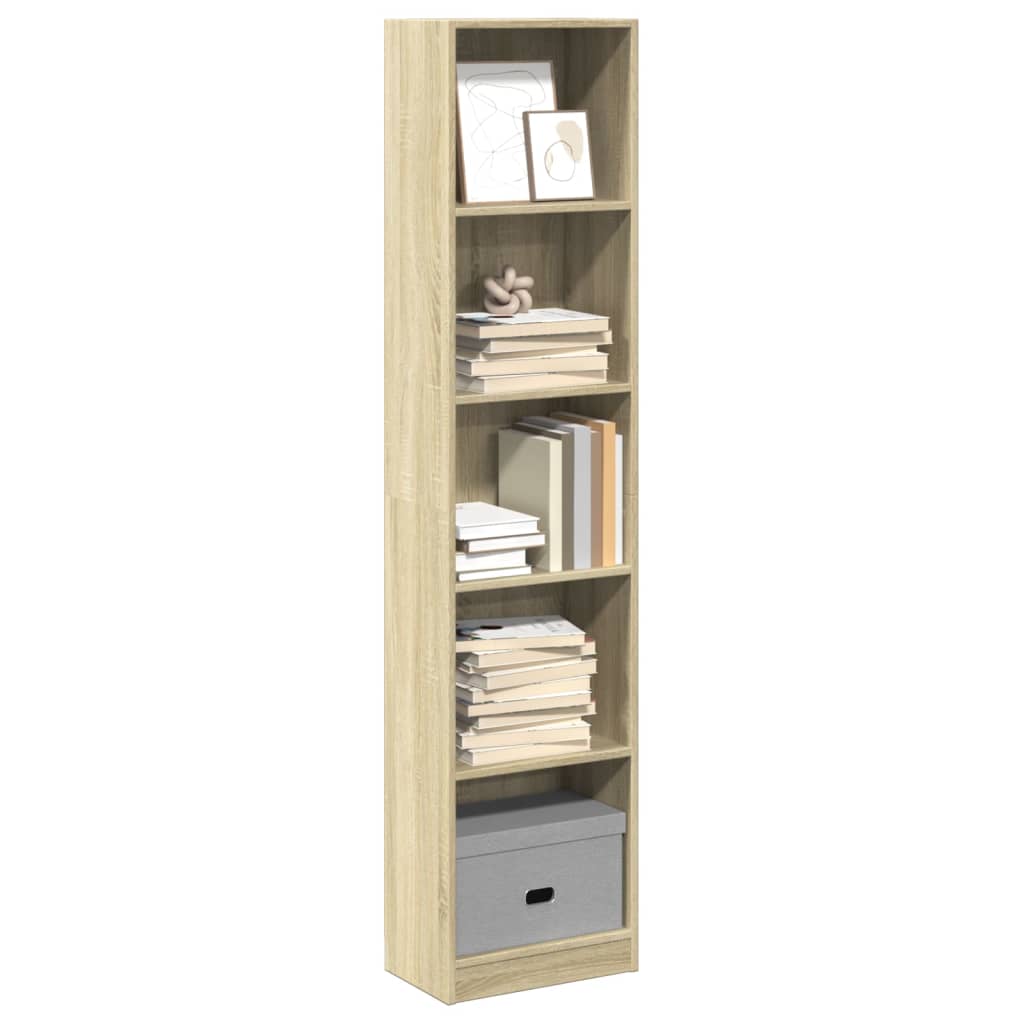 Bücherregal Weiß 40x24x75 cm Holzwerkstoff