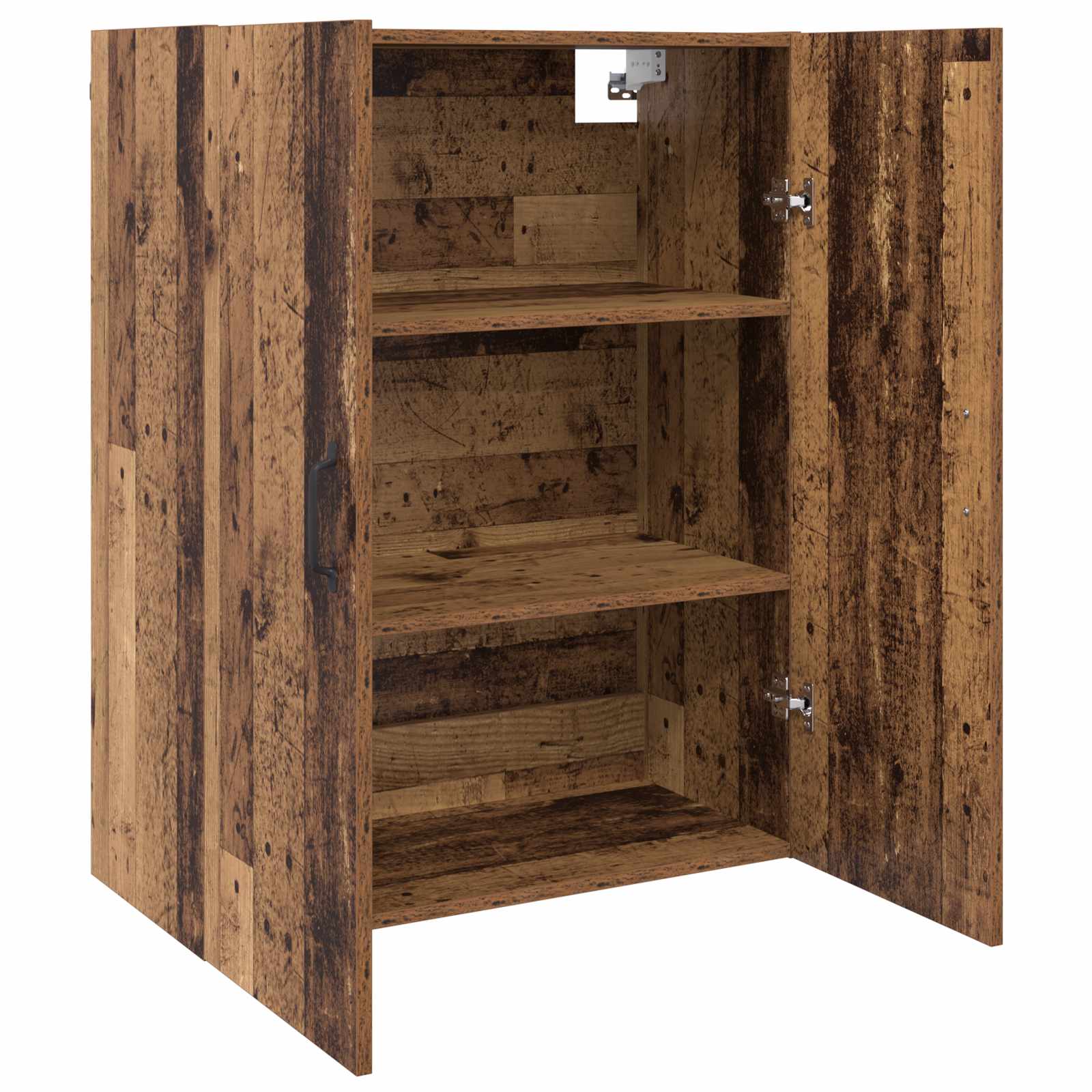 Hängeschrank Weiß 69,5x34x90 cm Holzwerkstoff