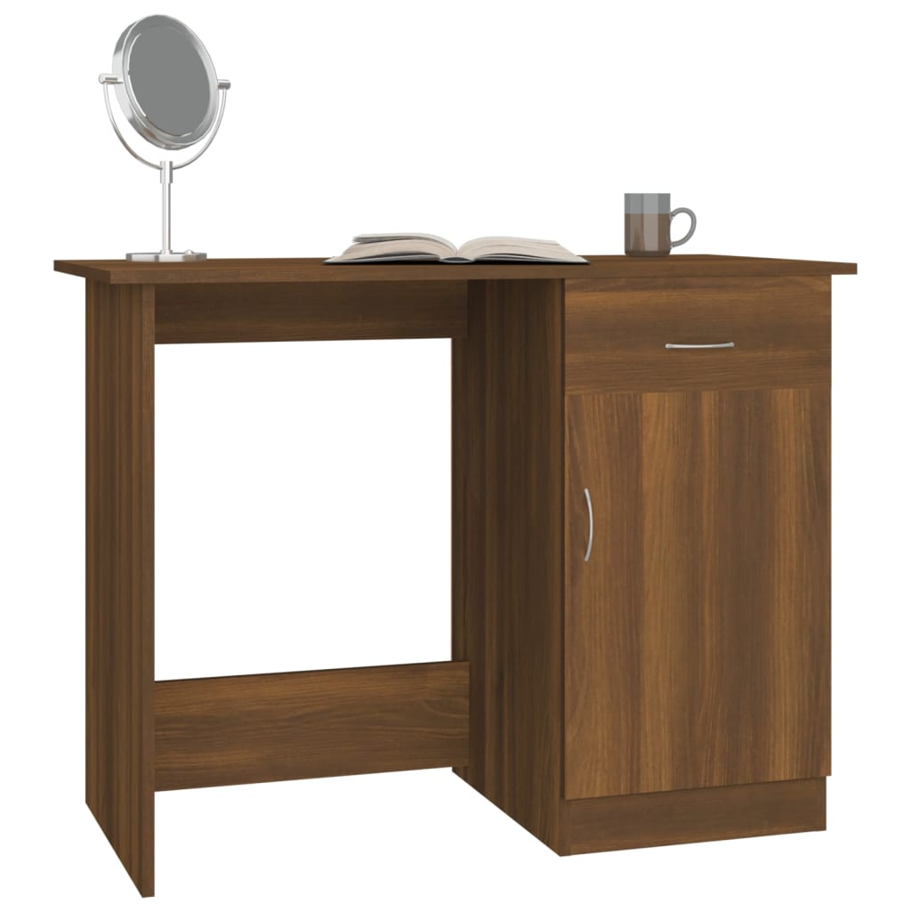 Schreibtisch Weiß 100×50×76 cm Holzwerkstoff