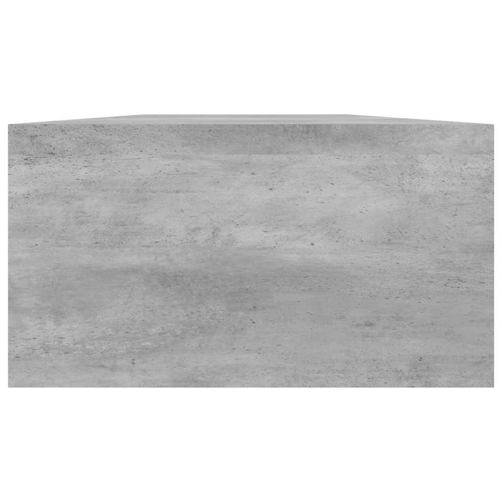 Monitorständer Weiß 100x24x13 cm Holzwerkstoff