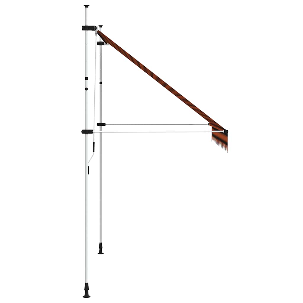 Einziehbare Markise Handbetrieben 150 cm Anthrazit