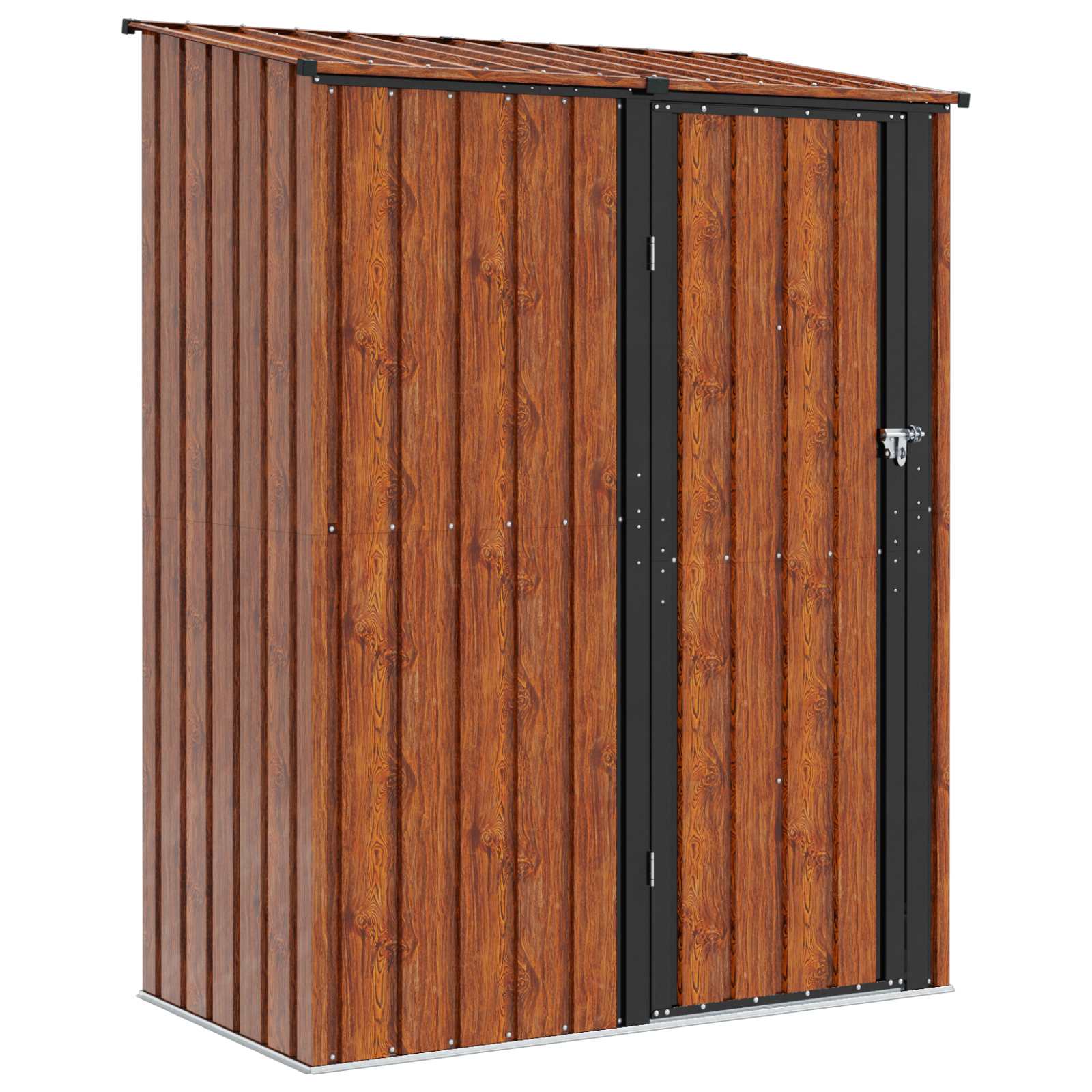 Gartenhütten Anthrazit 103 x 74 x 200 cm Metall