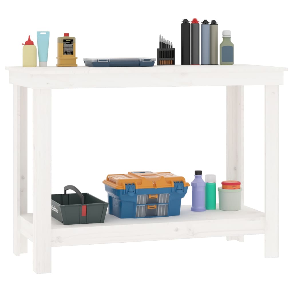 Werkbank 80x50x80 cm Massivholz Kiefer