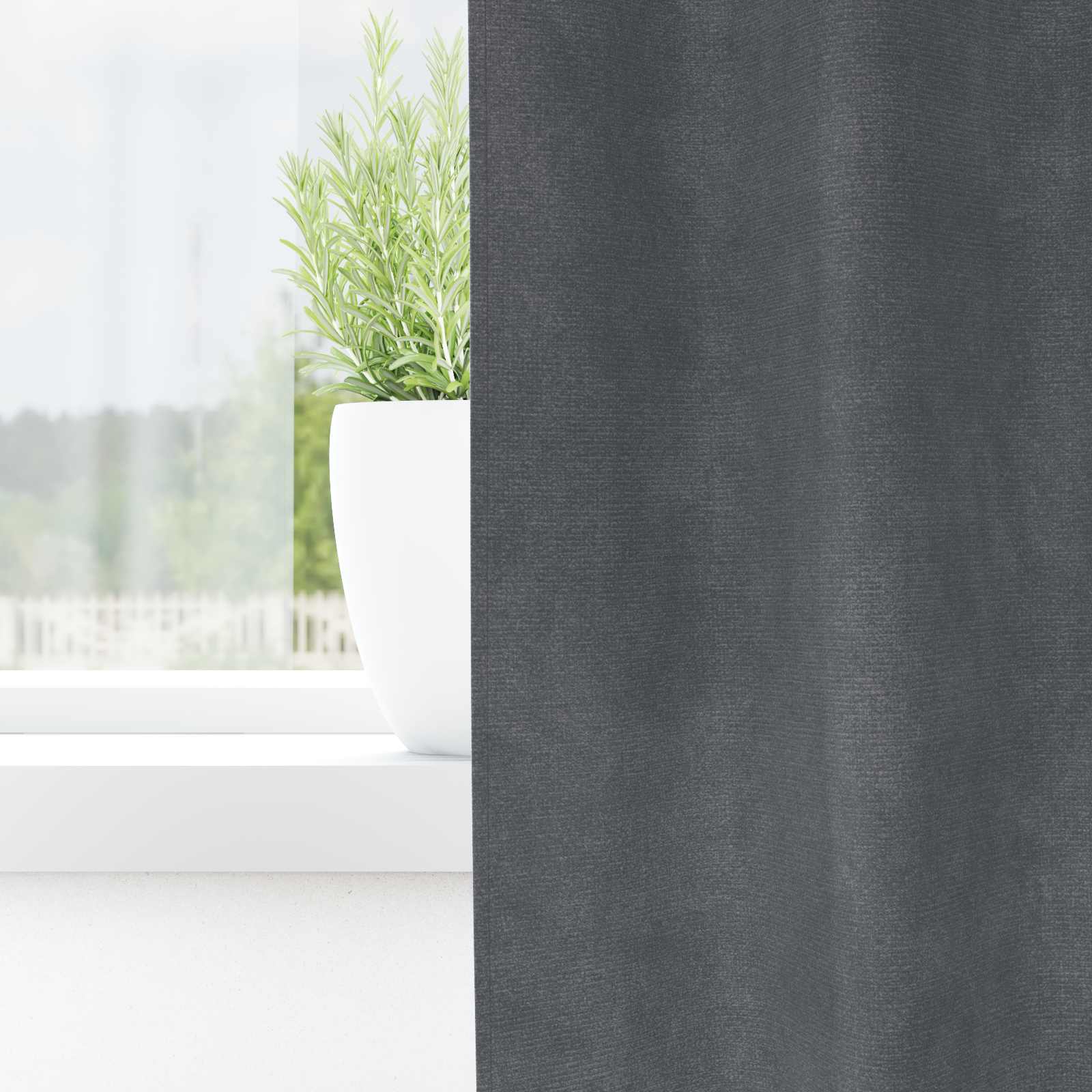 Verdunkelungsvorhänge 2 pcs Schwarz 140 x 140 cm Samt