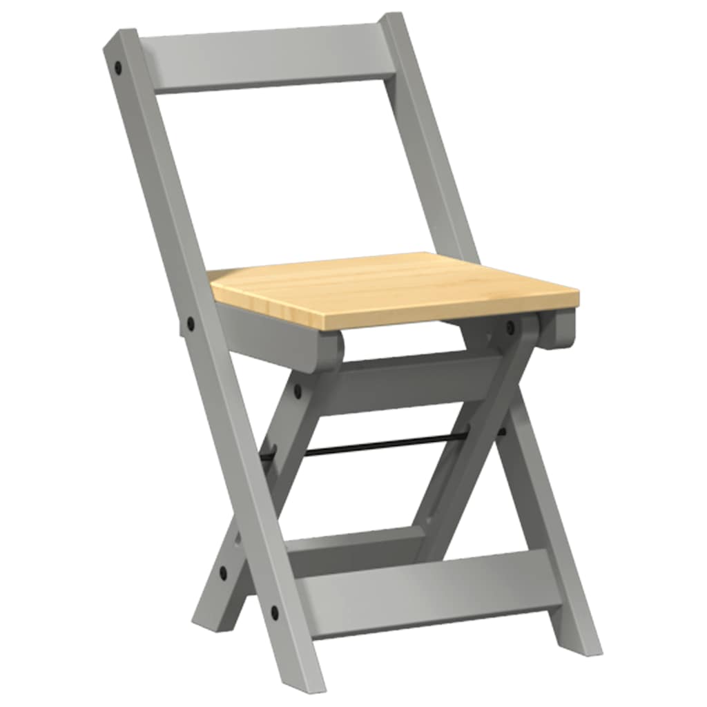Esszimmerstühle Klappbar 4 Stk. Corona Wachsbraun Massivholz