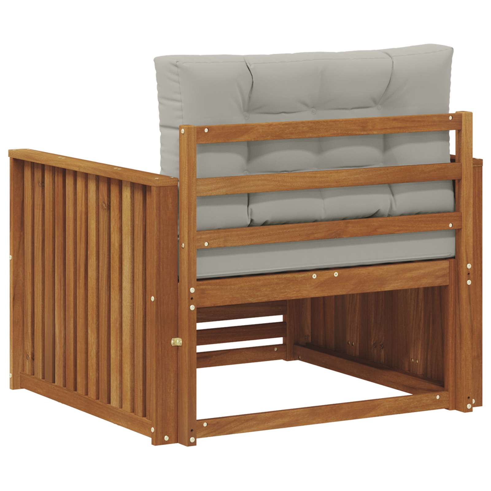 2 Stück Outdoor-Sofa Natur