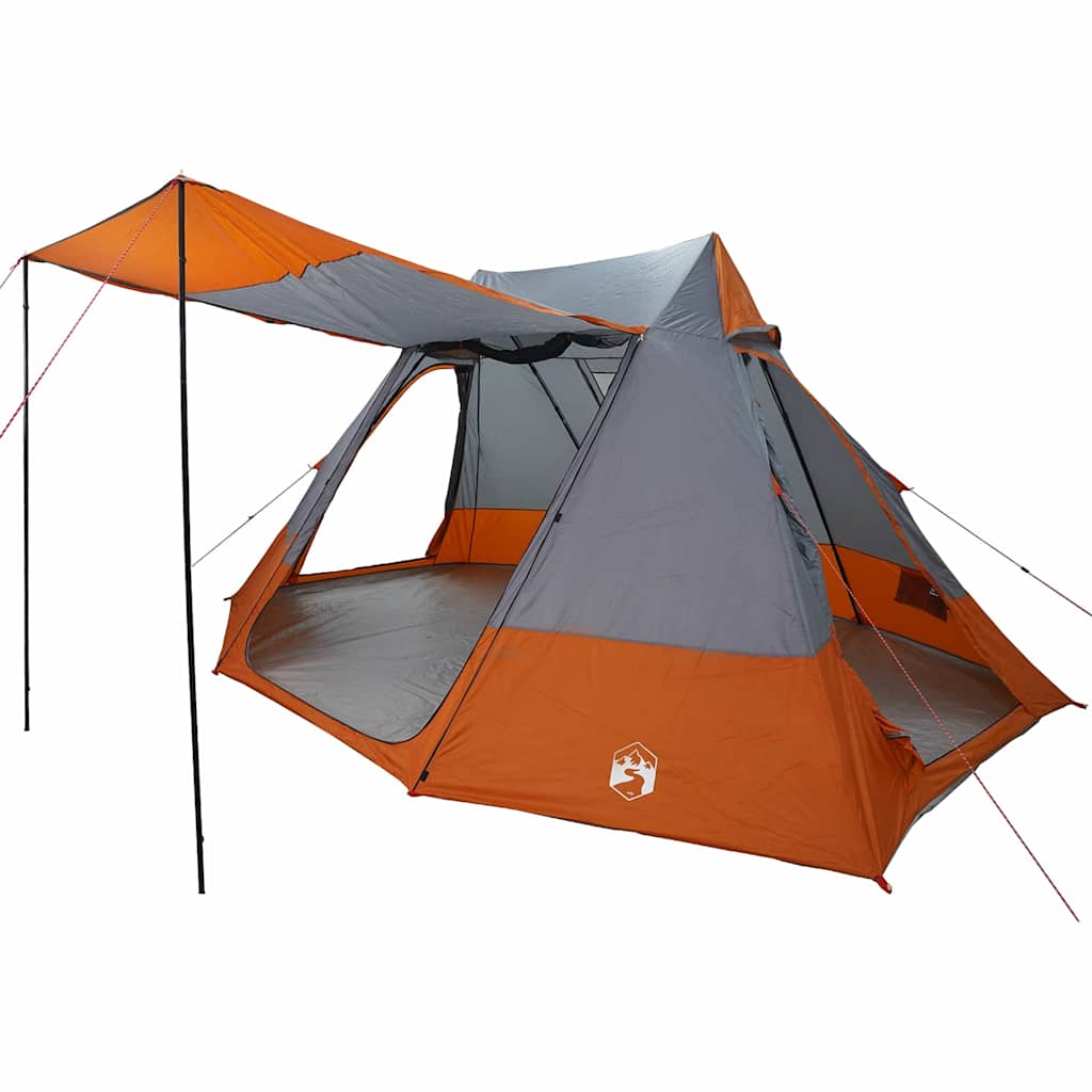 Campingzelt mit Dach mit Speicher Grün 482 x 360 x 227 cm Taft
