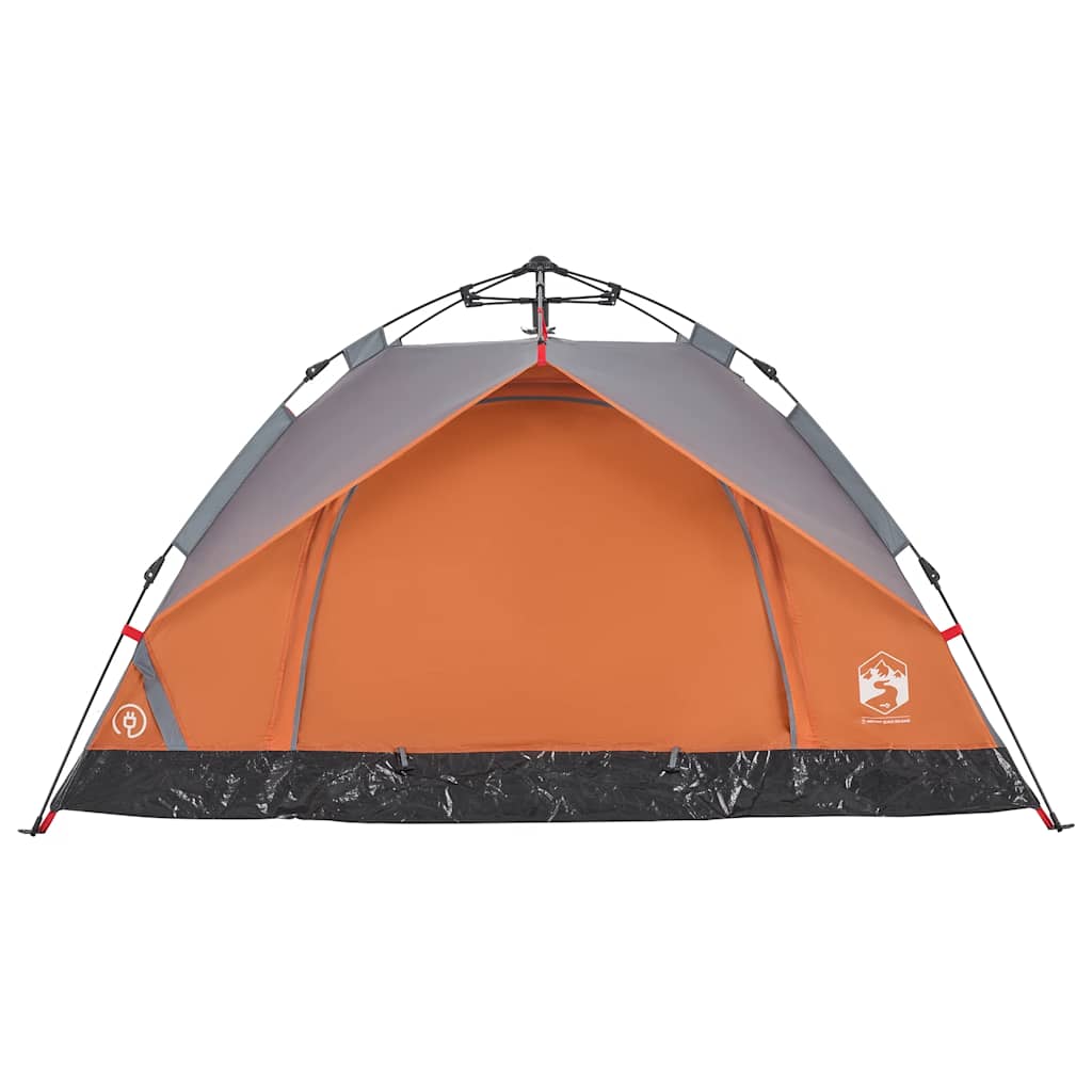 Kuppel-Campingzelt 2 Personen Grün Quick Release