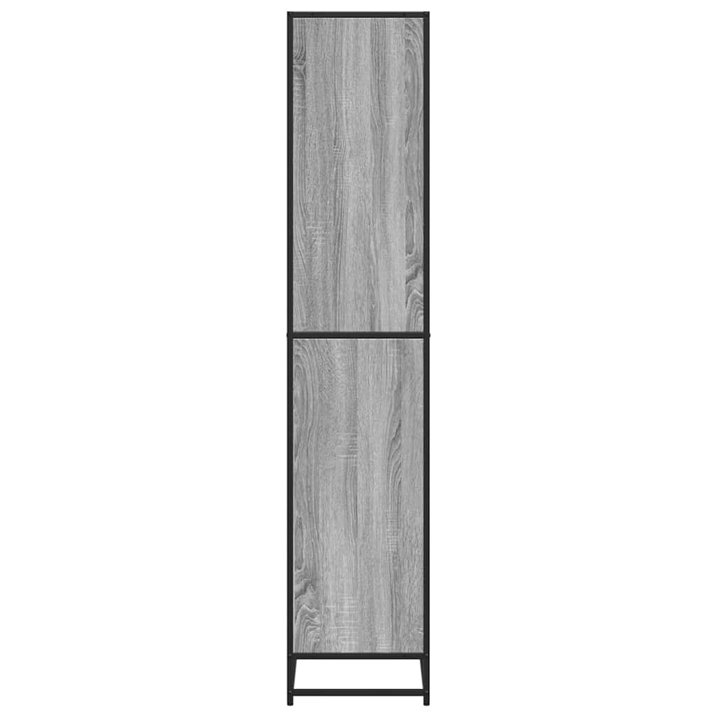 Bücherregal Schwarz 60x35x139 cm Holzwerkstoff