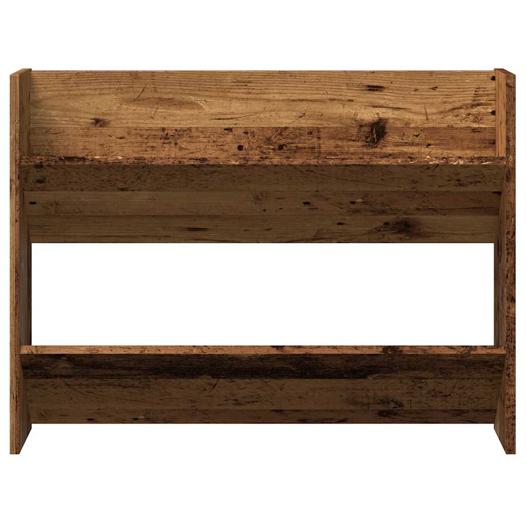 Wand-Schuhschränke 4 Stk. Weiß 60x18x60 cm Holzwerkstoff