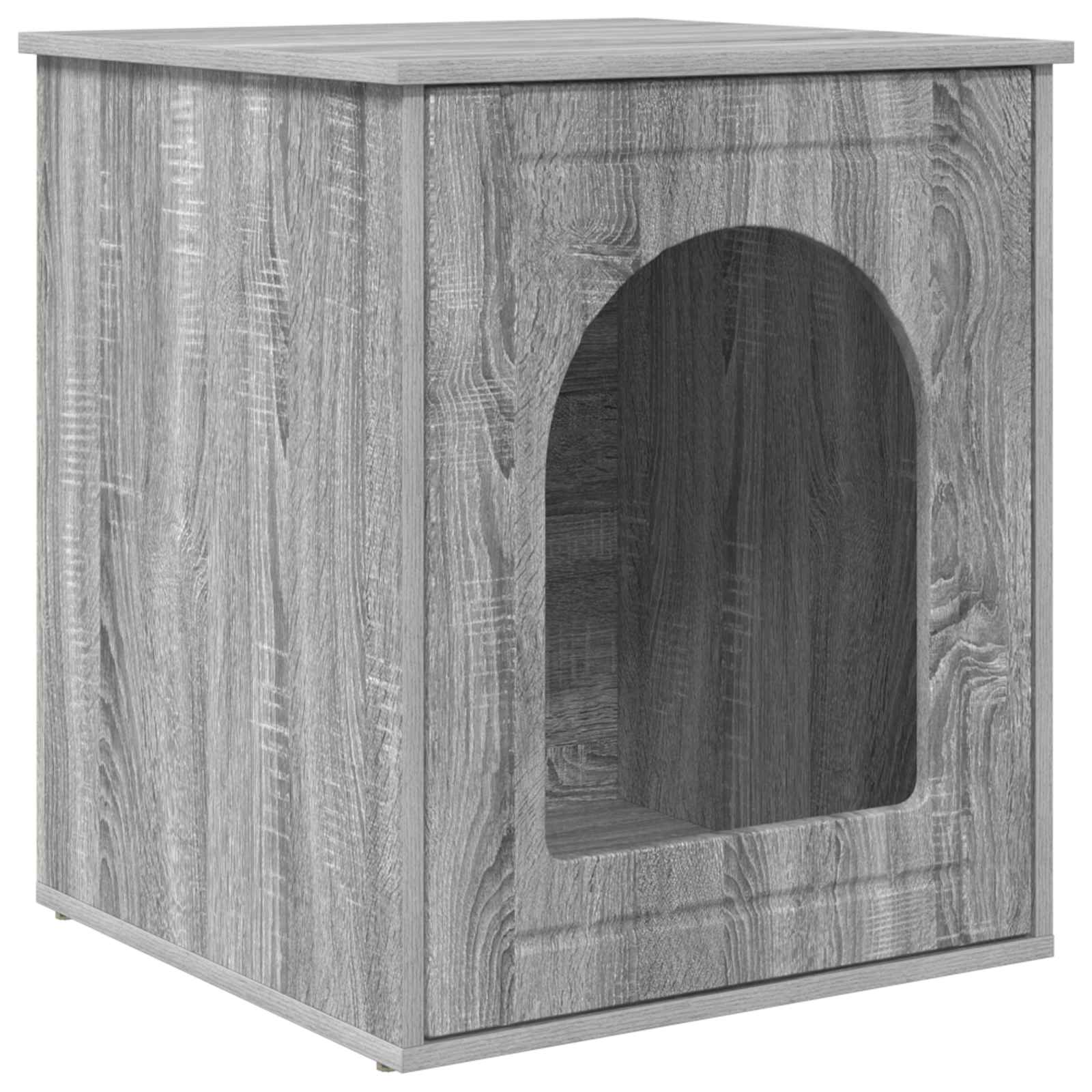 Katzenhaus Weiß 53 x 52 x 62 cm Holzwerkstoff