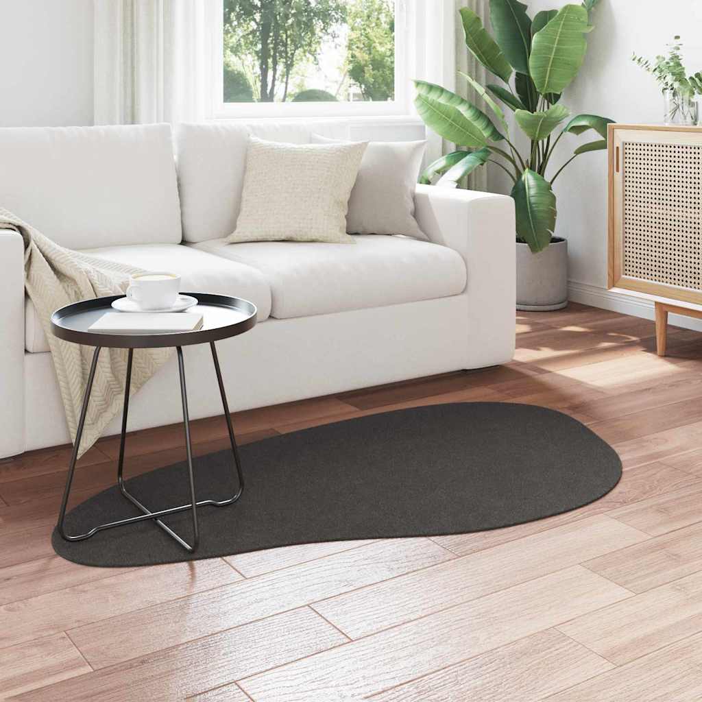 Bereichsteppiche HUARTE Anthrazit 100 x 200 cm Polyester