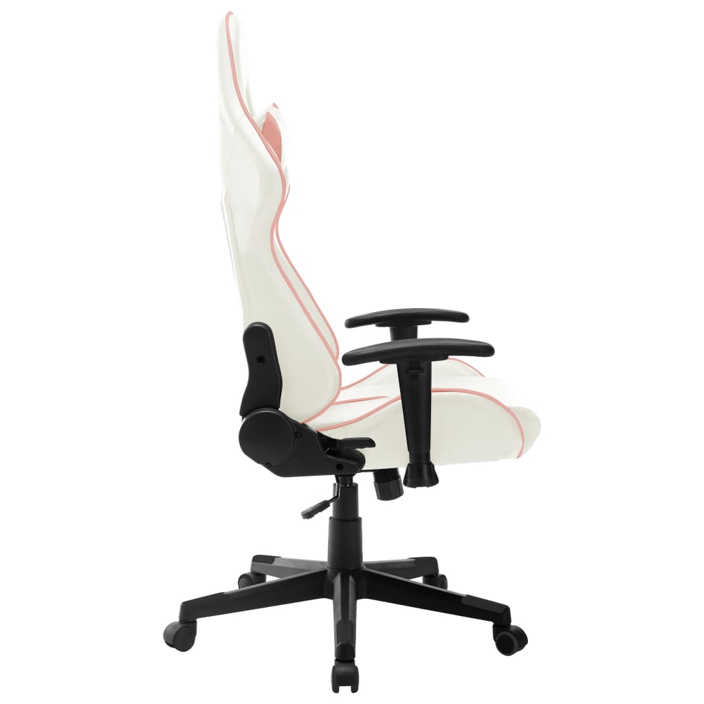 Gaming-Stuhl Schwarz und Blau Kunstleder