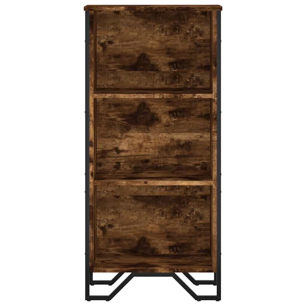 Bücherregal Schwarz 80x31x169 cm Holzwerkstoff