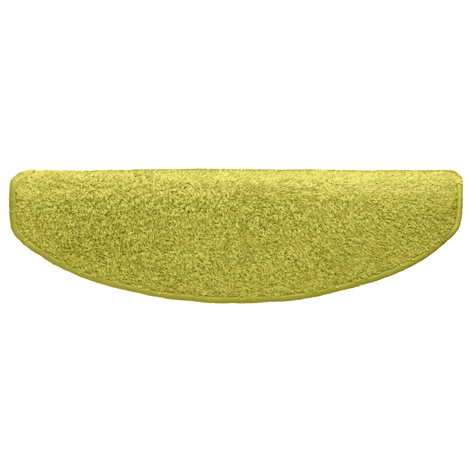 Stufenmatten 15 Stk. 56x17x3 cm Grau Halbrund