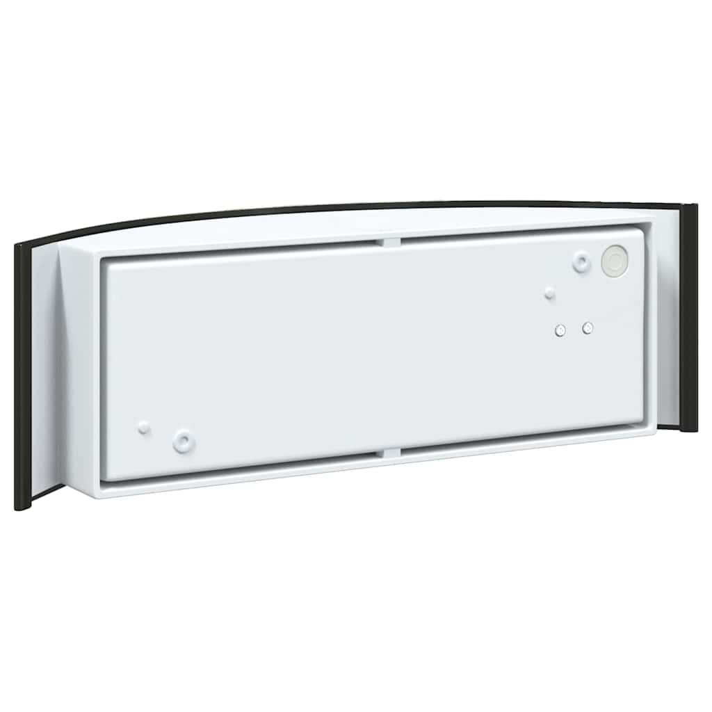 Außenwandleuchte Silber 32 x 10 x 10 cm Edelstahl und Plastik
