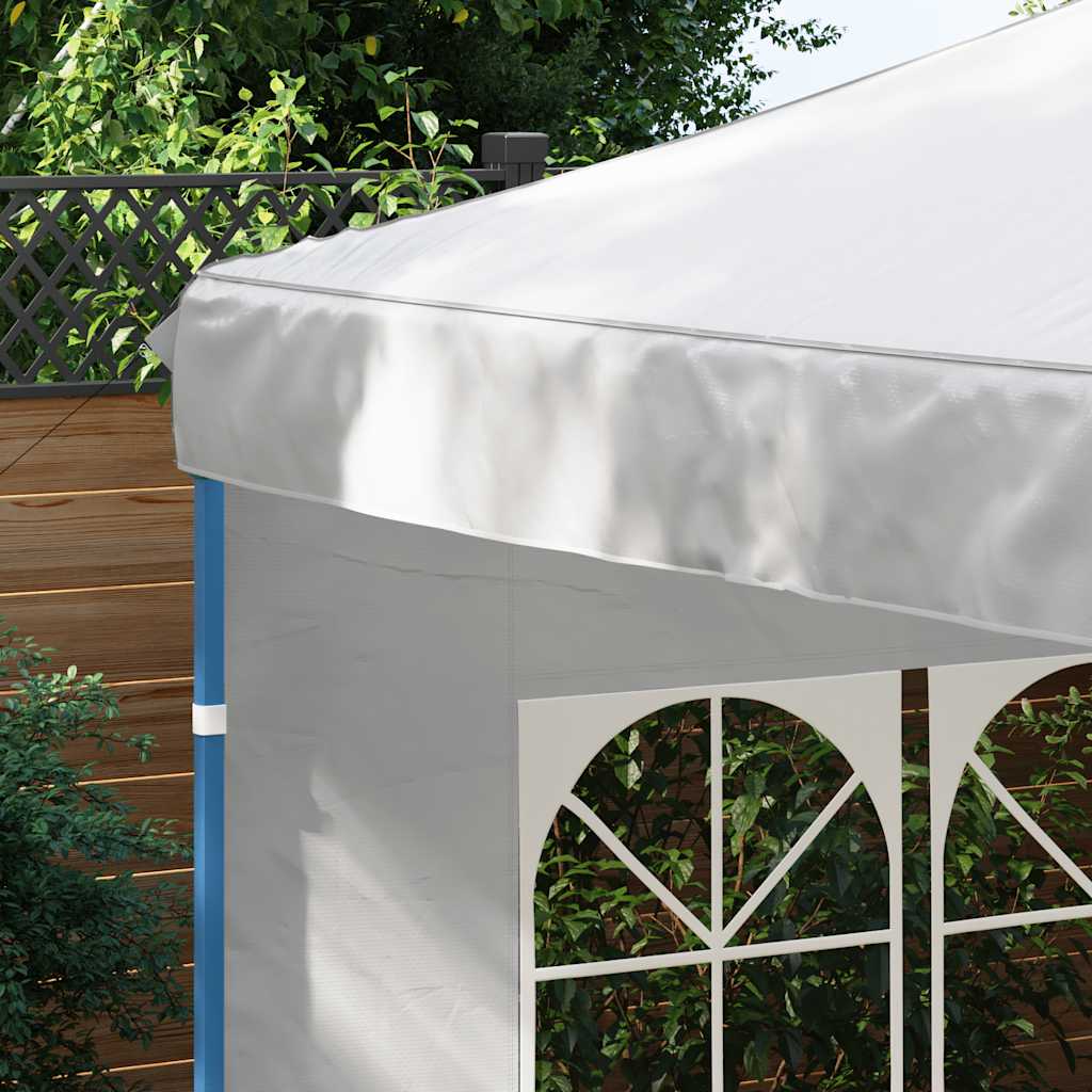 Party Zelt Seitenteil 2 pcs 300 x 195 cm Rot PE und Stahl