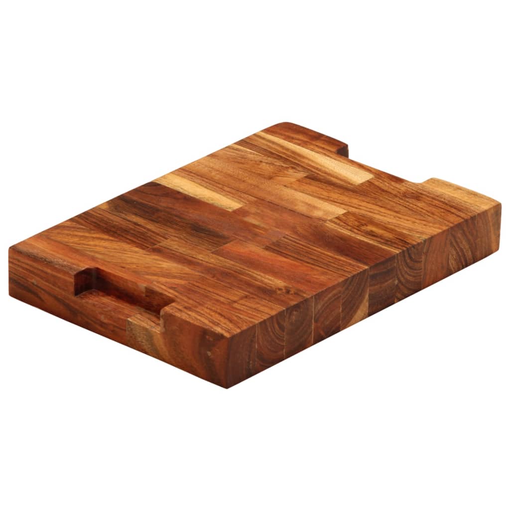 Schneidebrett 42x30x4 cm Massivholz Akazie