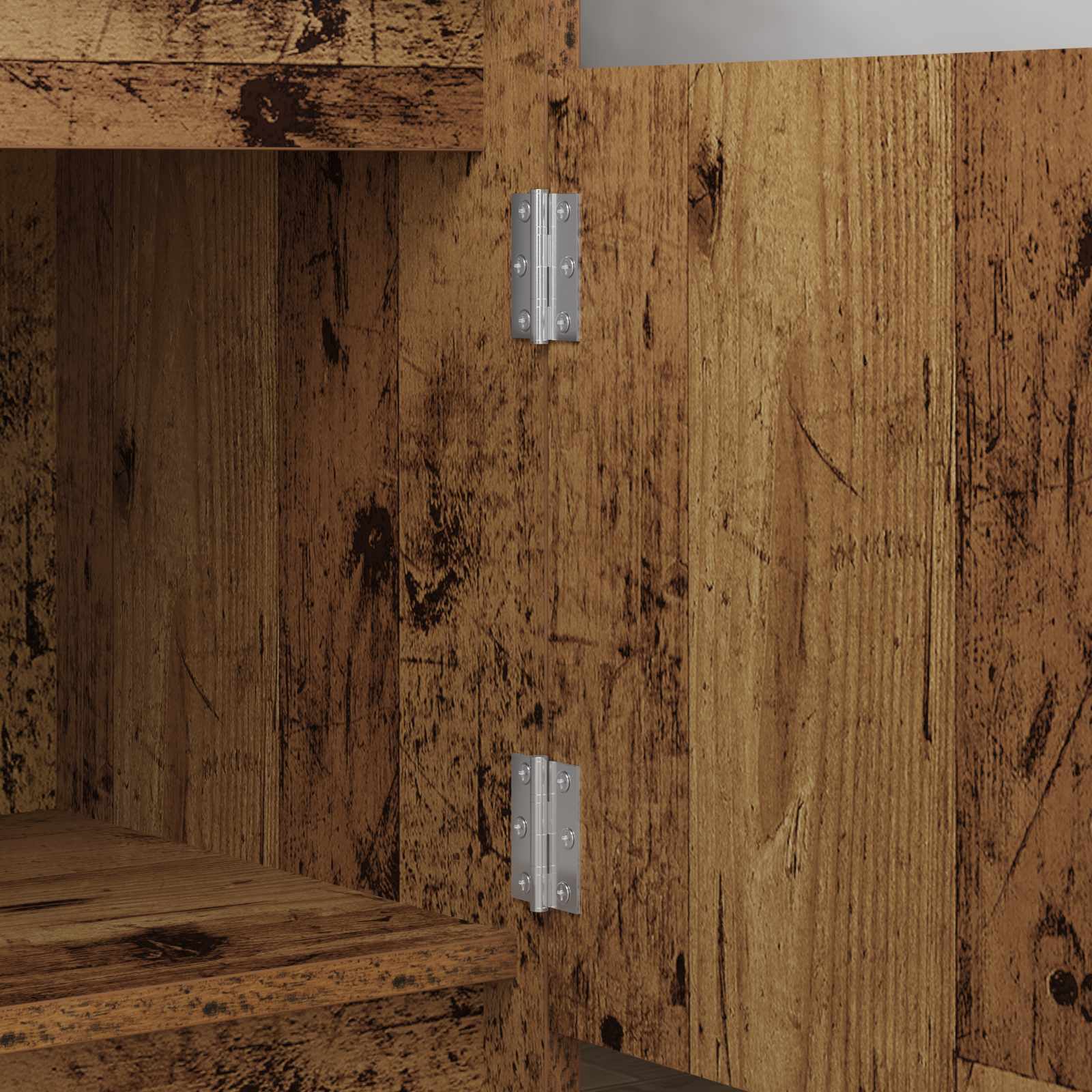 Scharnier 2 pcs Silber 50 x 38 x 1,3 mm Stahl