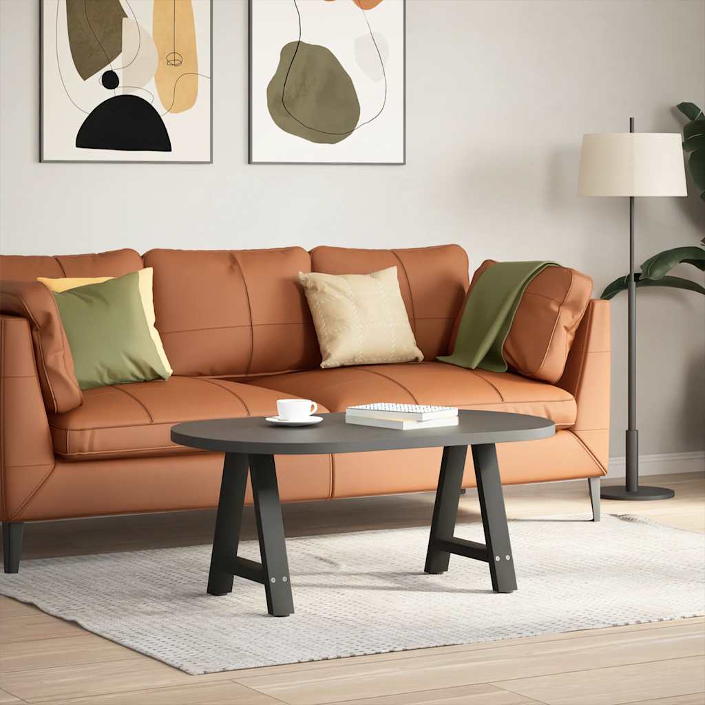 Couchtischbeine A-Form 2 Stk. 30x(30-31) cm Stahl
