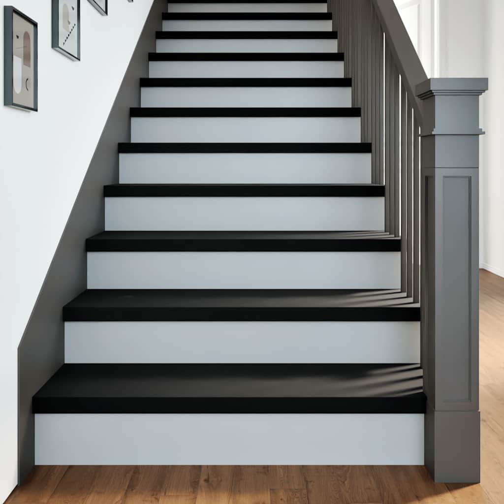 Treppenstufen 4 Stk. Unbehandelt 70x25x2 cm Massivholz Eiche