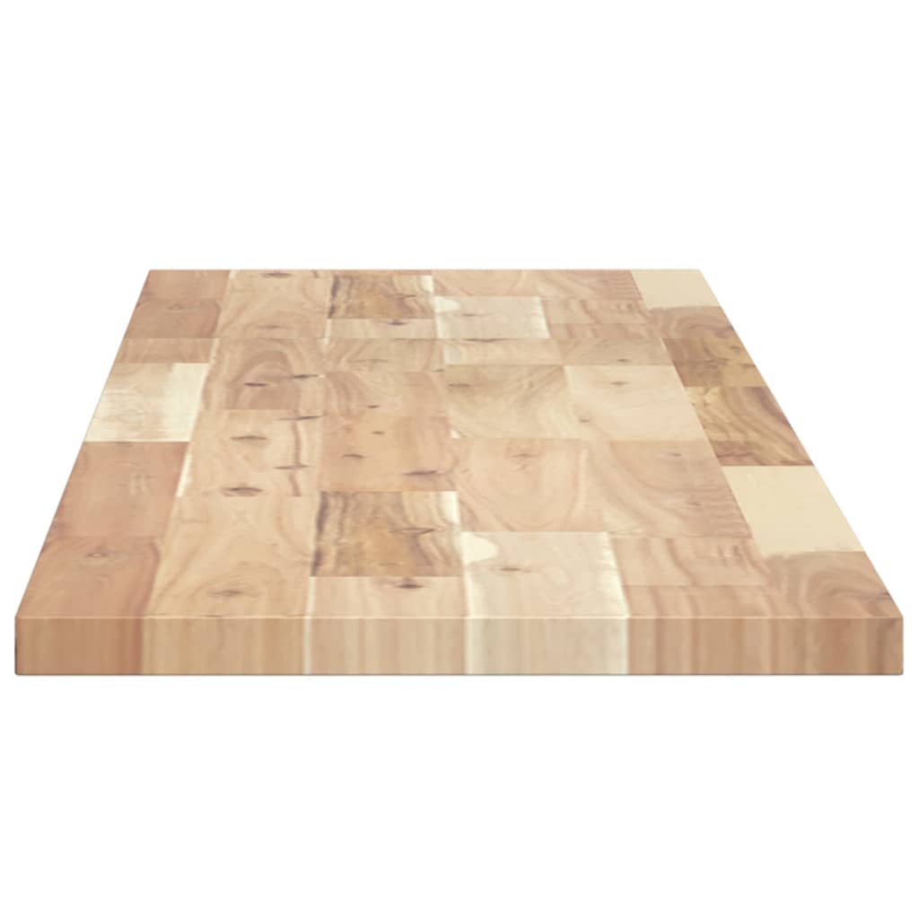 Tischplatte 40x20x2 cm Rechteckig Massivholz Akazie
