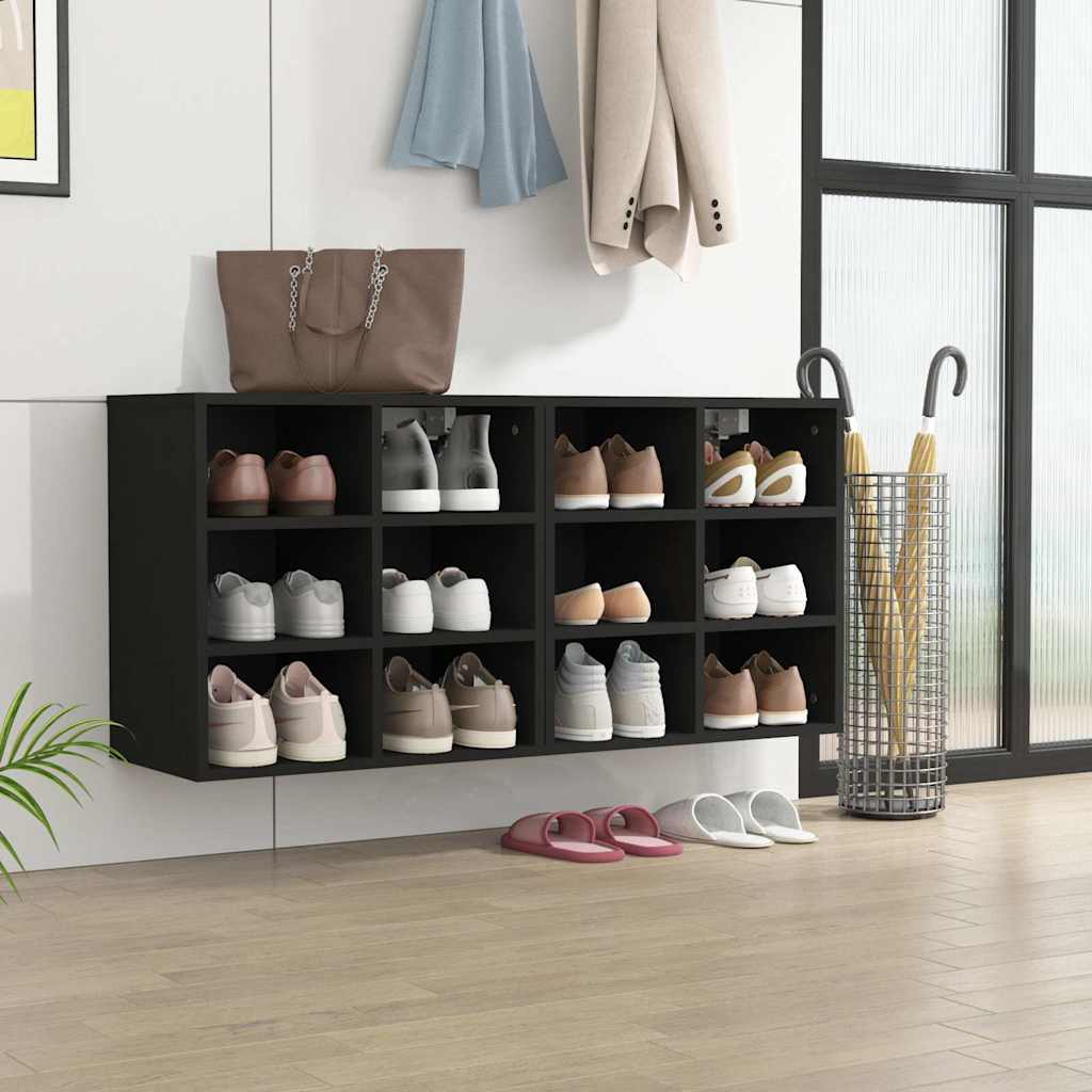 Schuhregale 2 Stk. Weiß 52,5x30x50 cm