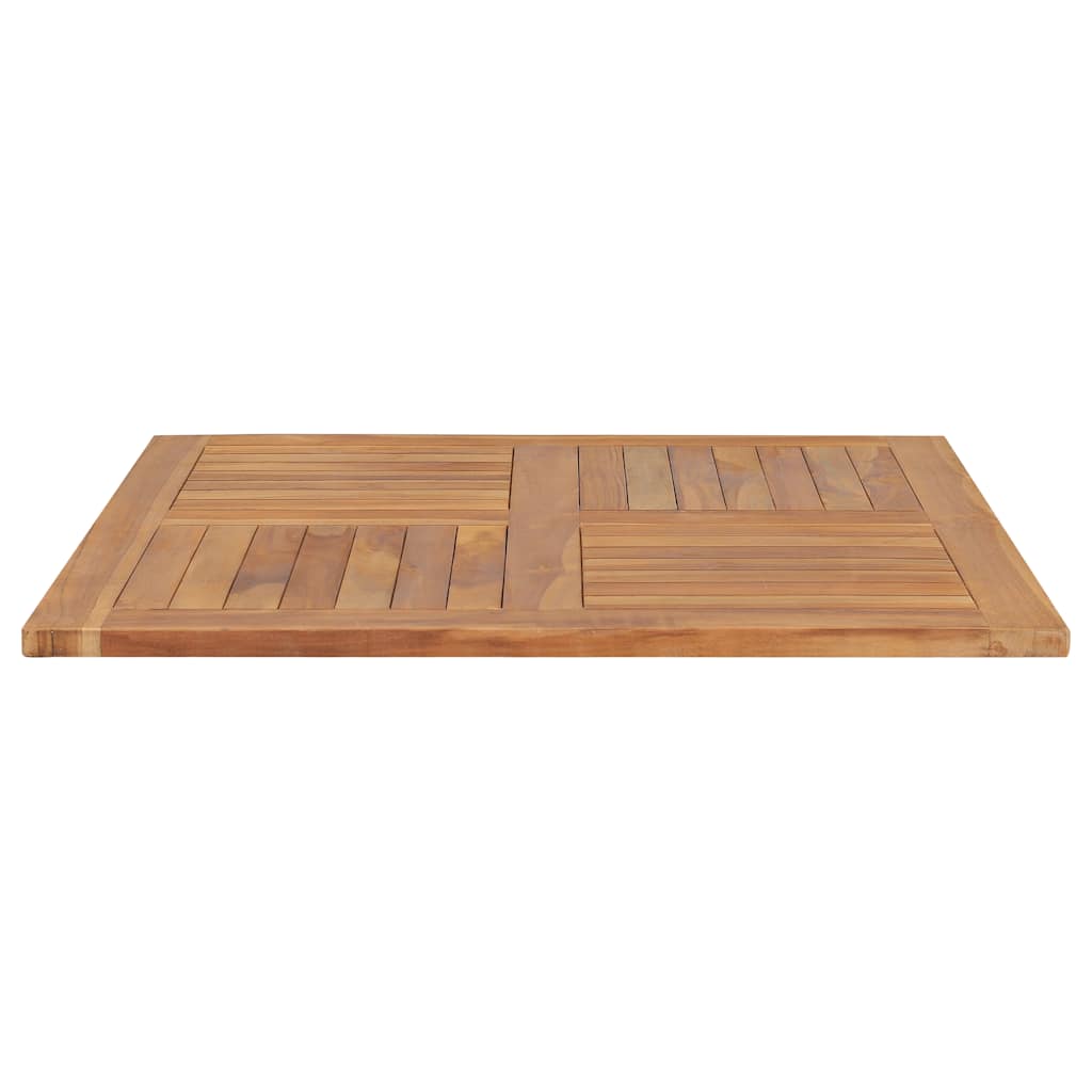 Tischplatte Massivholz Teak Rund 2,5 cm 40 cm