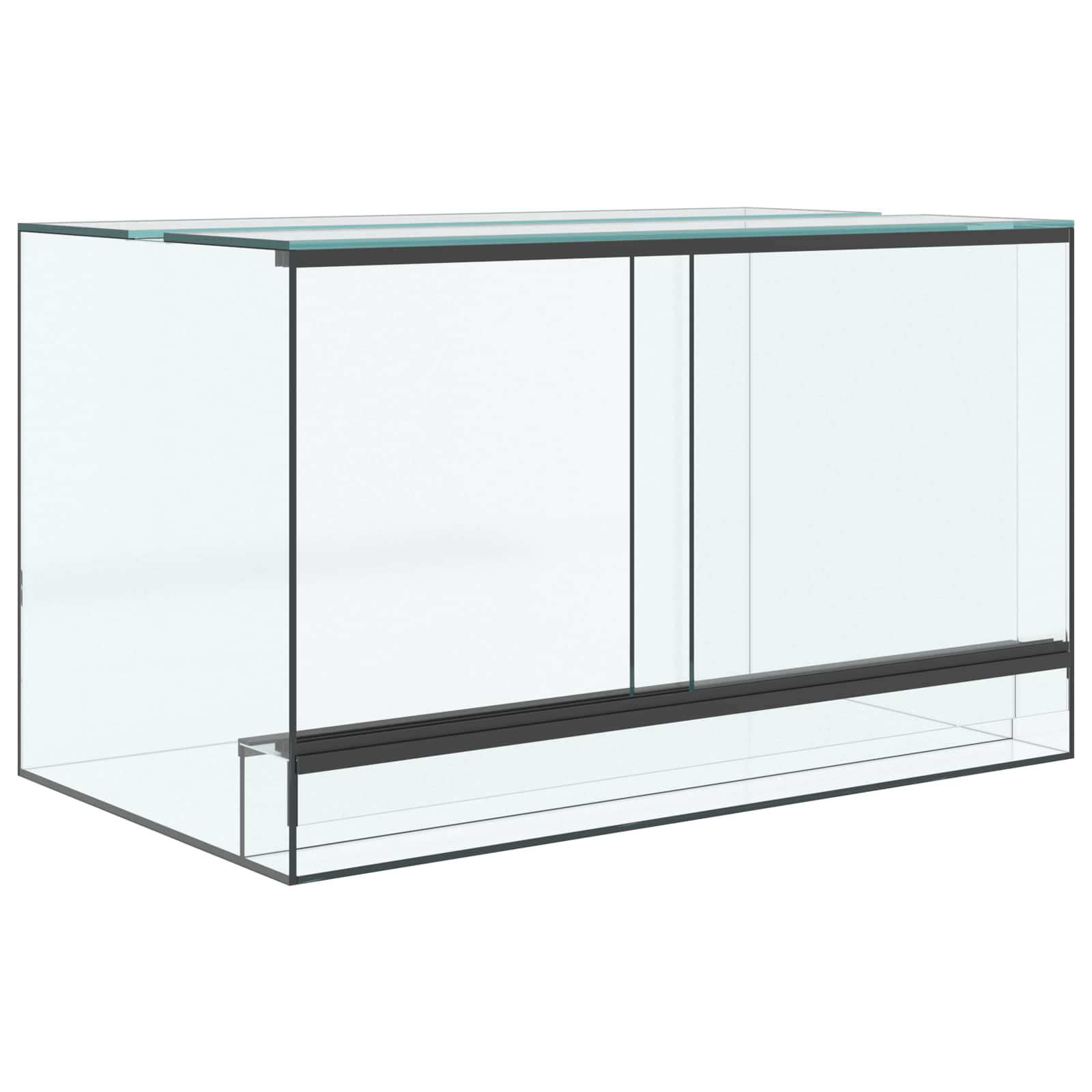 Terrarium mit Speicher Transparent 30 x 30 x 30 cm Glas