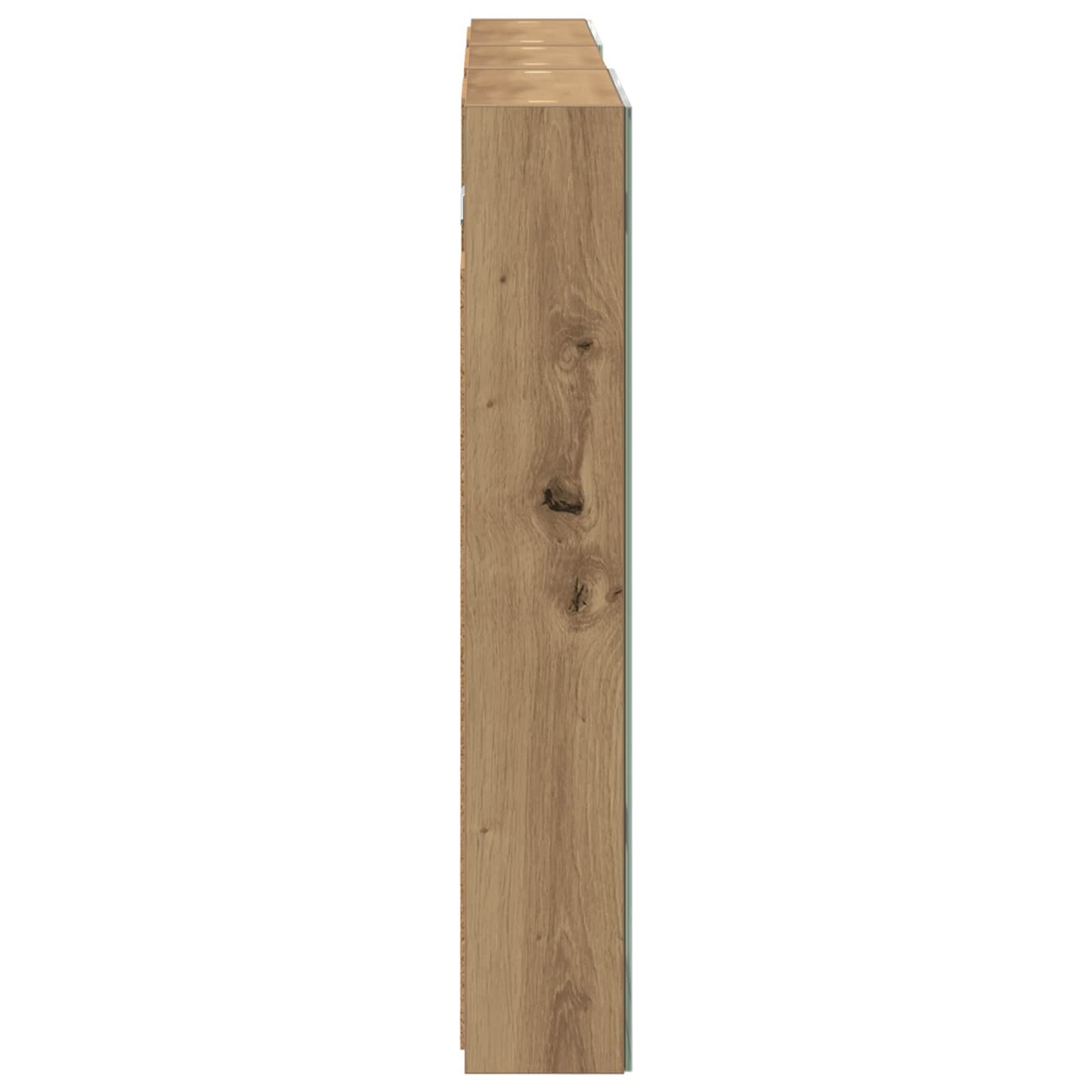 Badezimmerschrank-Set 3 pcs 80 x 10,5 x 50 cm Holzwerkstoff