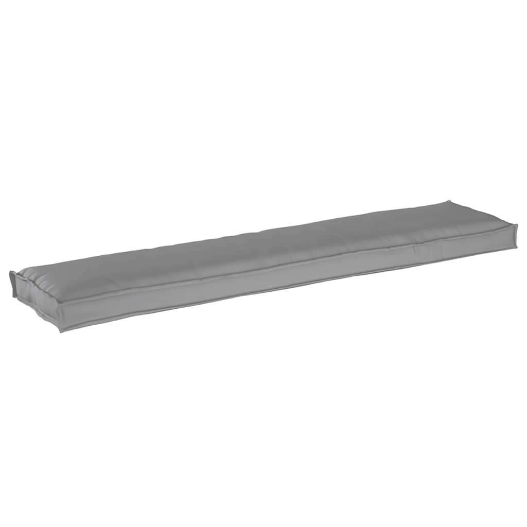 Palettenkissen Anthrazit 180 x 40 x 8 cm Oxford-Stoff