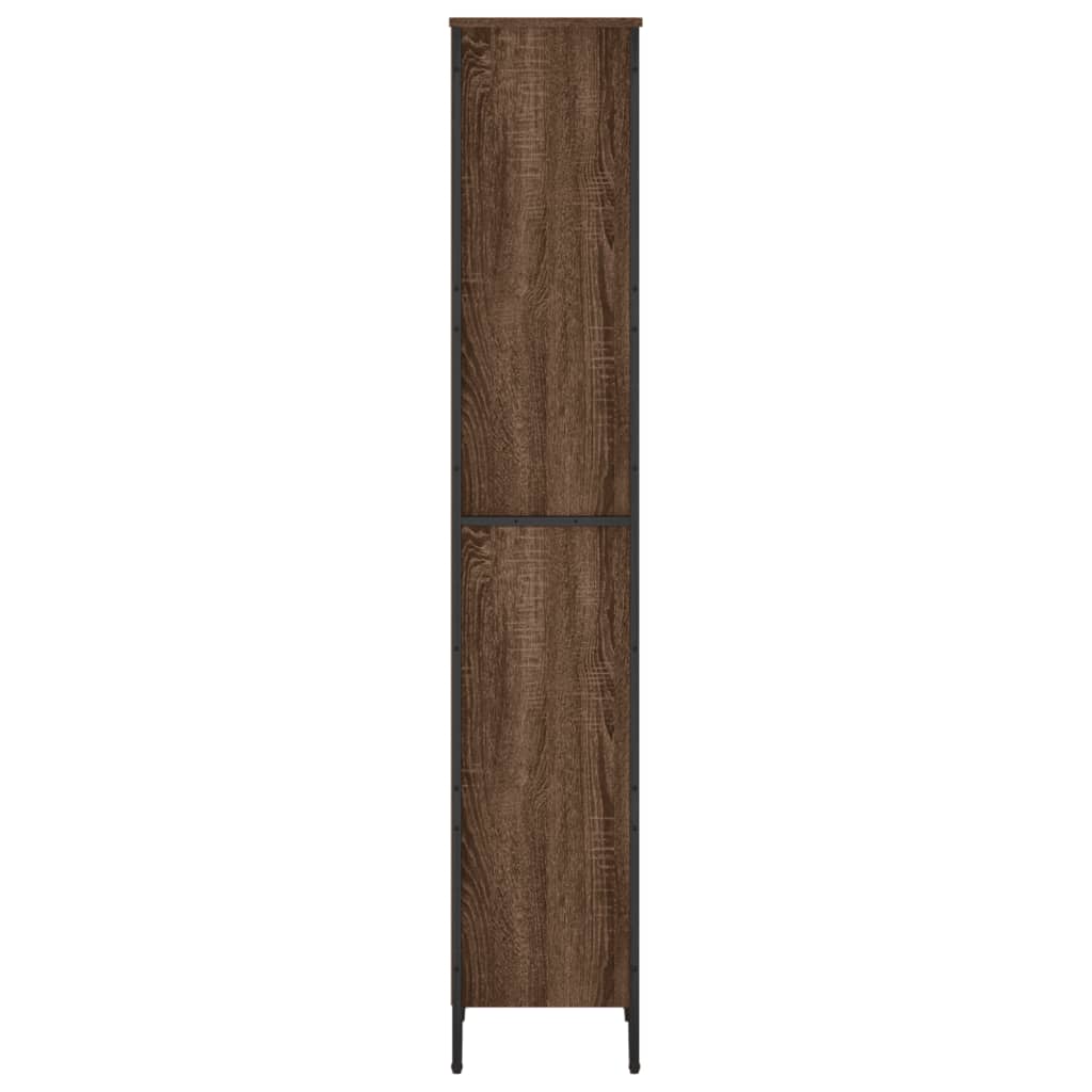 Bücherregal Schwarz 80x31x169 cm Holzwerkstoff