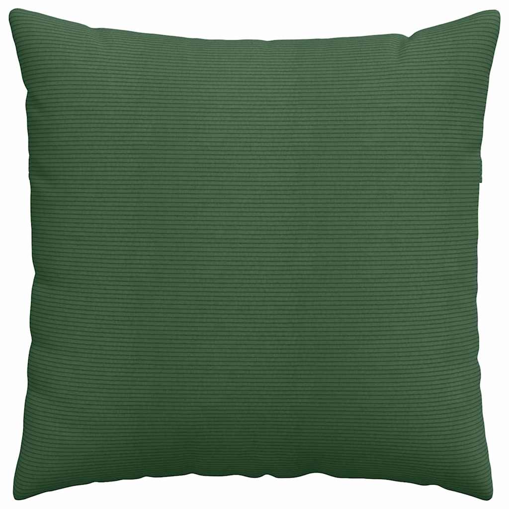 Sofakissen 2 Stück Hellgrau 50 x 30 cm Cordstoff