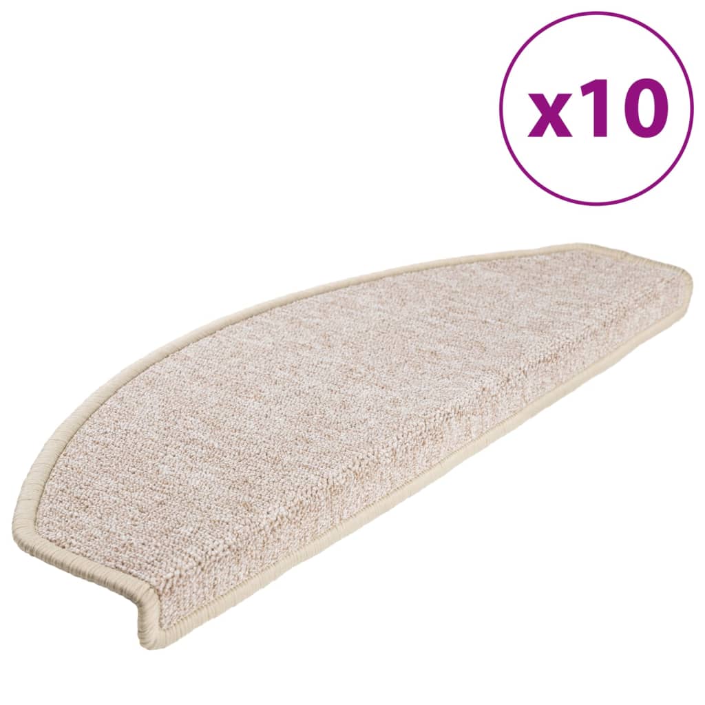 Stufenmatten 15 Stk. 56x17x3 cm Anthrazit Halbrund