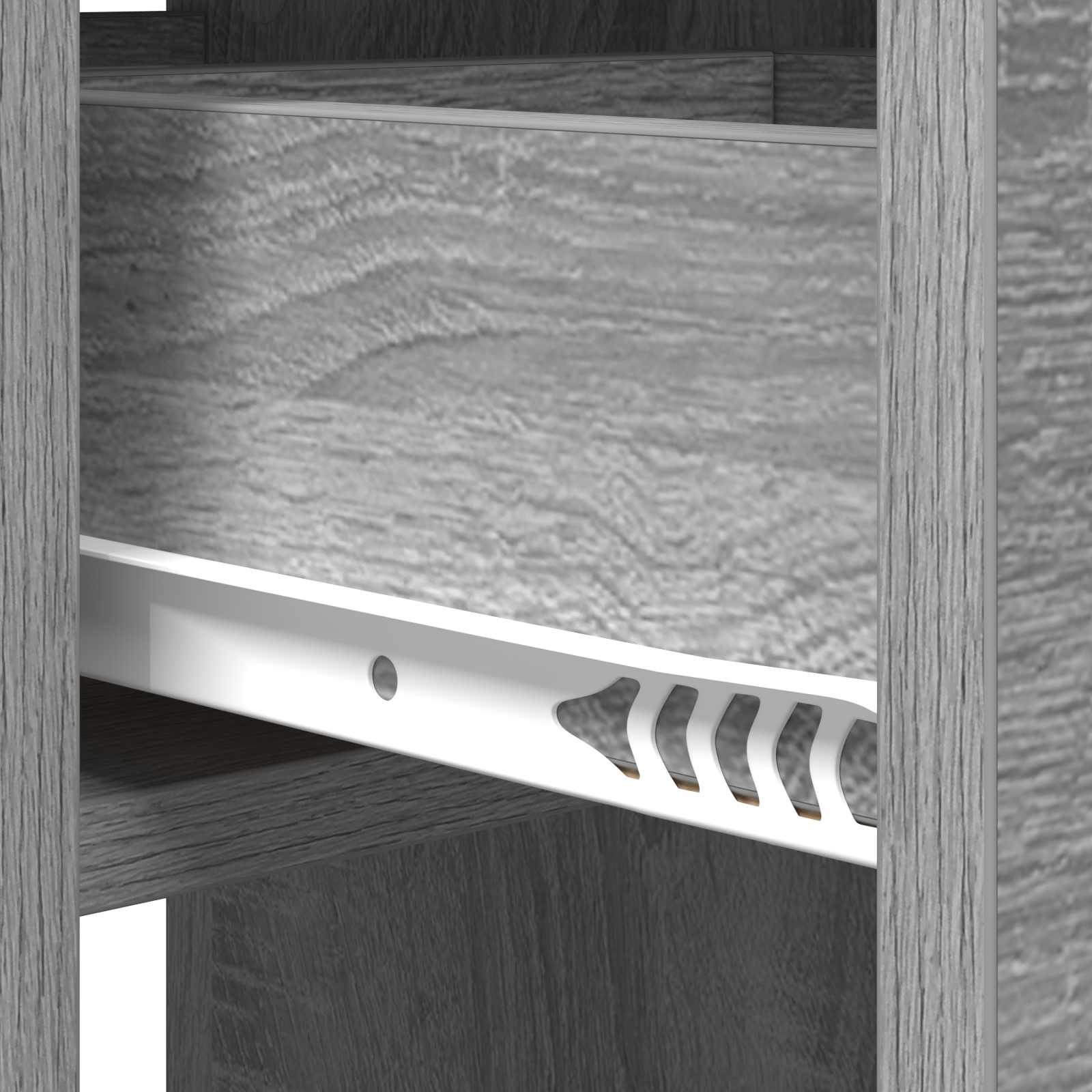 Esstisch 115 x 70 x 75 cm Holzwerkstoff Weiß Rechtwinklig