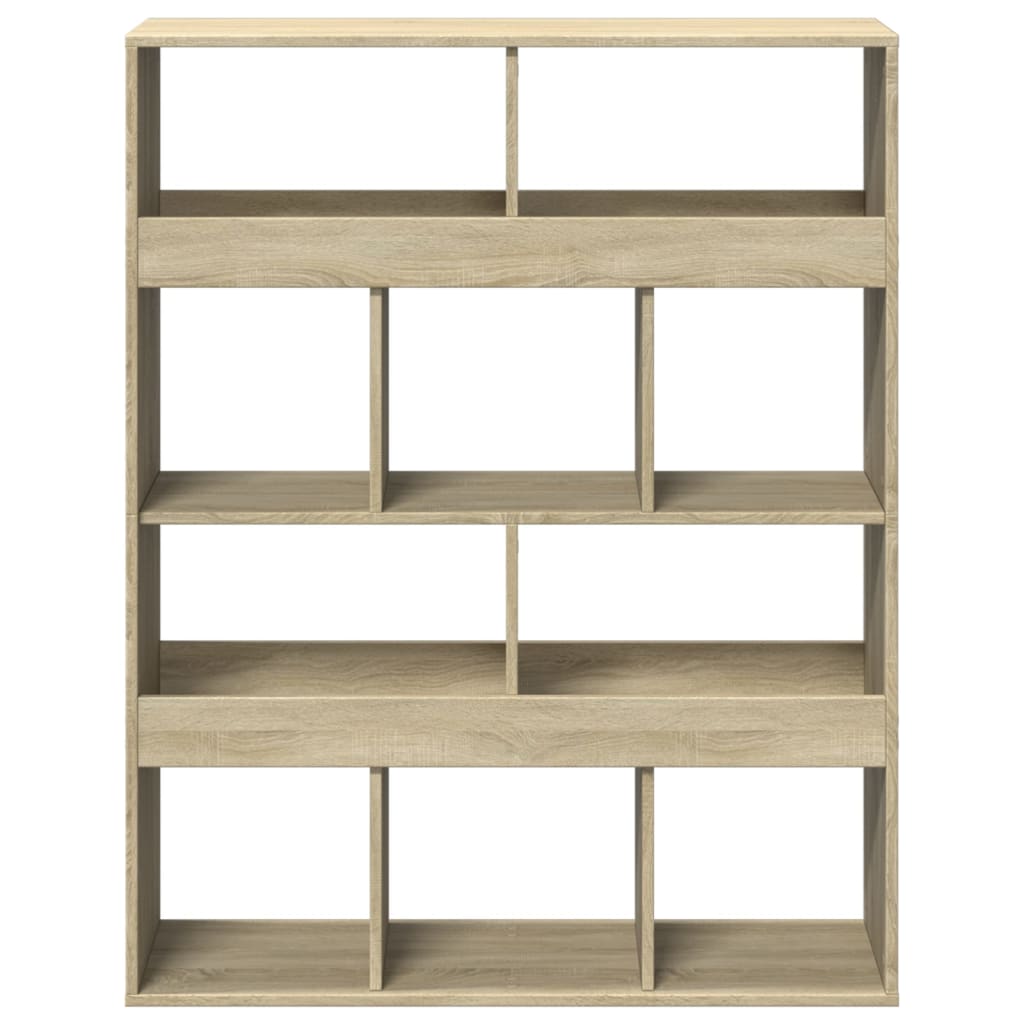 Bücherregal Weiß 100x33x125,5 cm Holzwerkstoff
