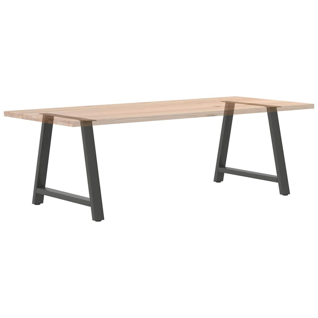 Couchtischbeine A-Form 2 Stk. 30x(30-31) cm Stahl