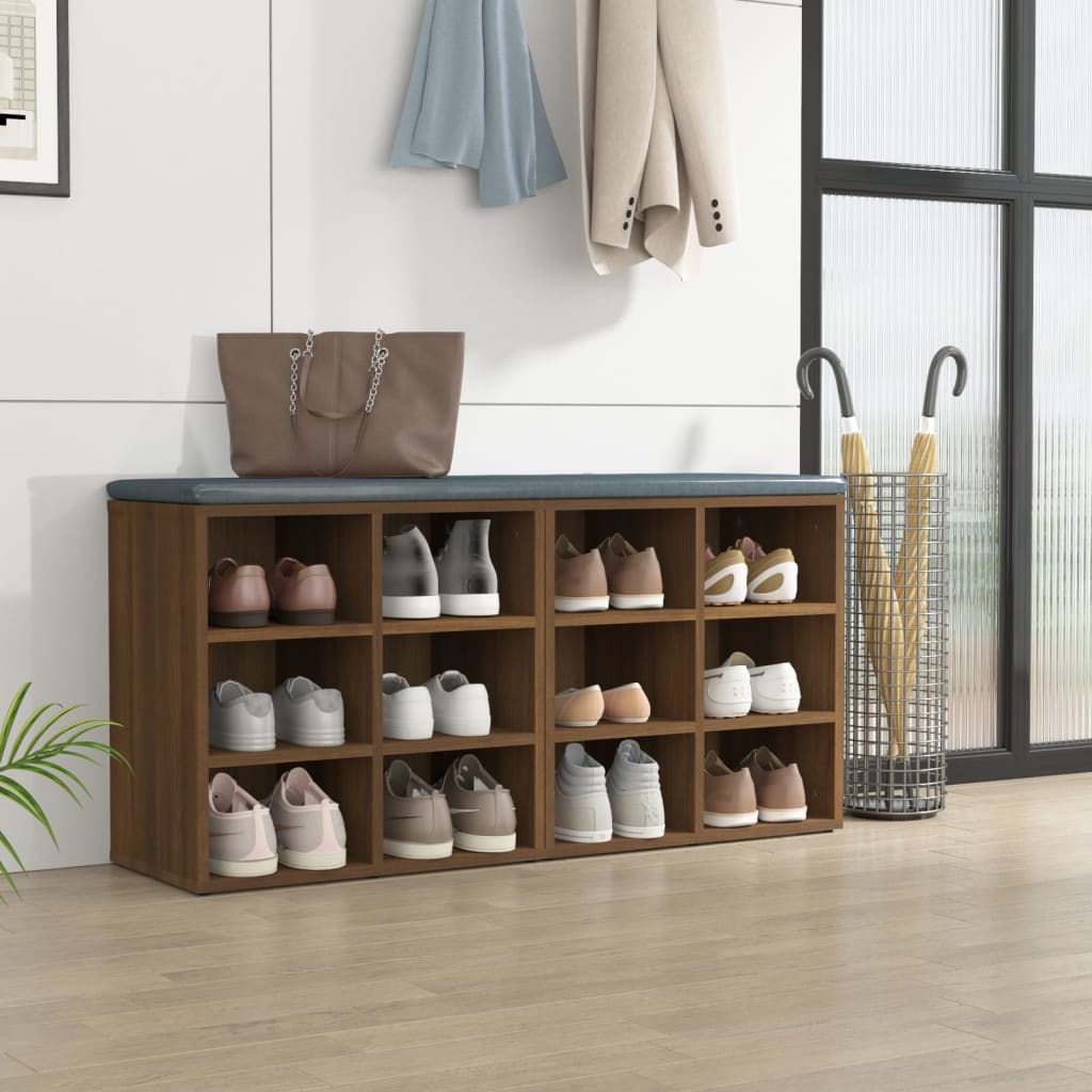 Schuhregale 2 Stk. Weiß 52,5x30x50 cm