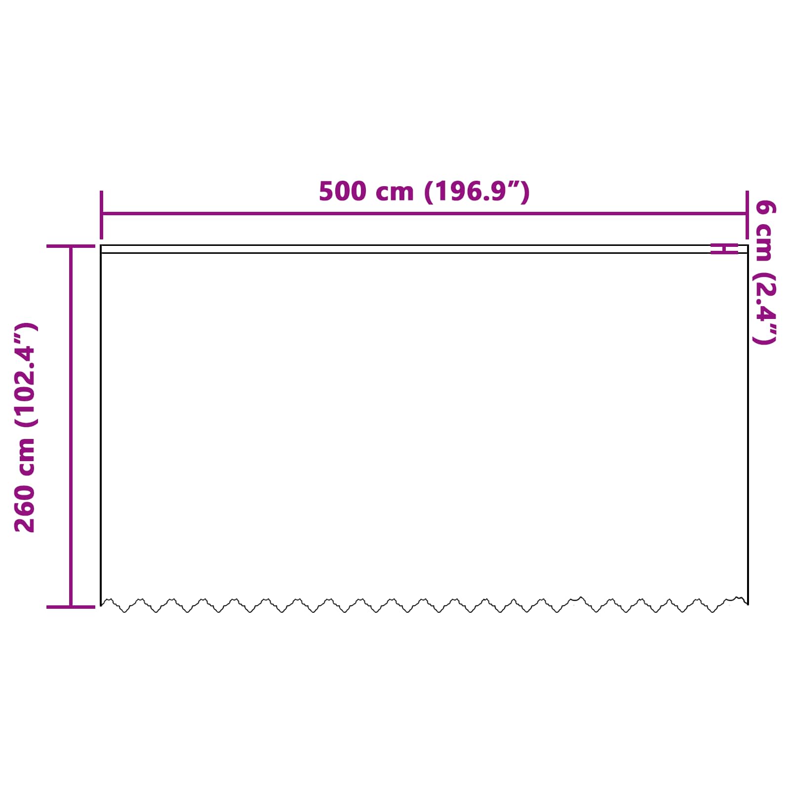 Spitzenvorhang mit Vorhängen Floral Weiß 80 x 150 cm Polyester