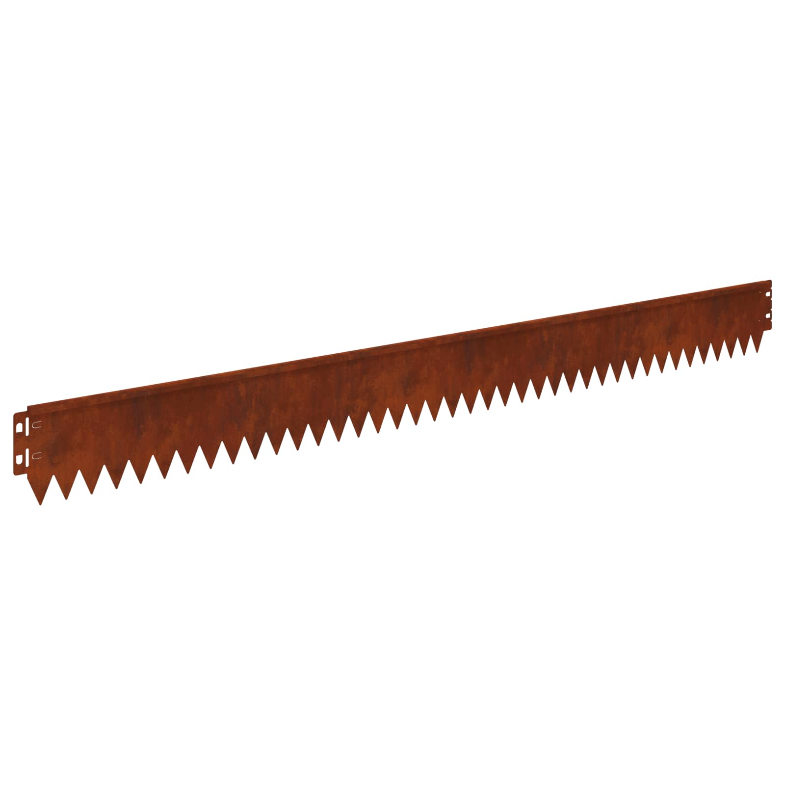 Raseneinfassung 10 pcs 103 x 10 cm Stahl Schwarz