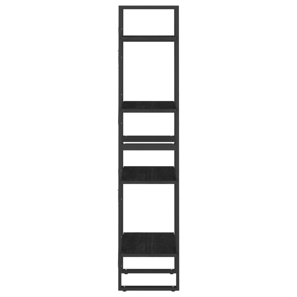 Bücherregal 2 Fächer Weiß 40x30x70 cm Holzwerkstoff
