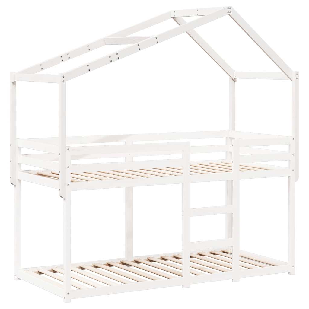 Dach für Kinderbett 213x95,5x144,5 cm Massivholz Kiefer