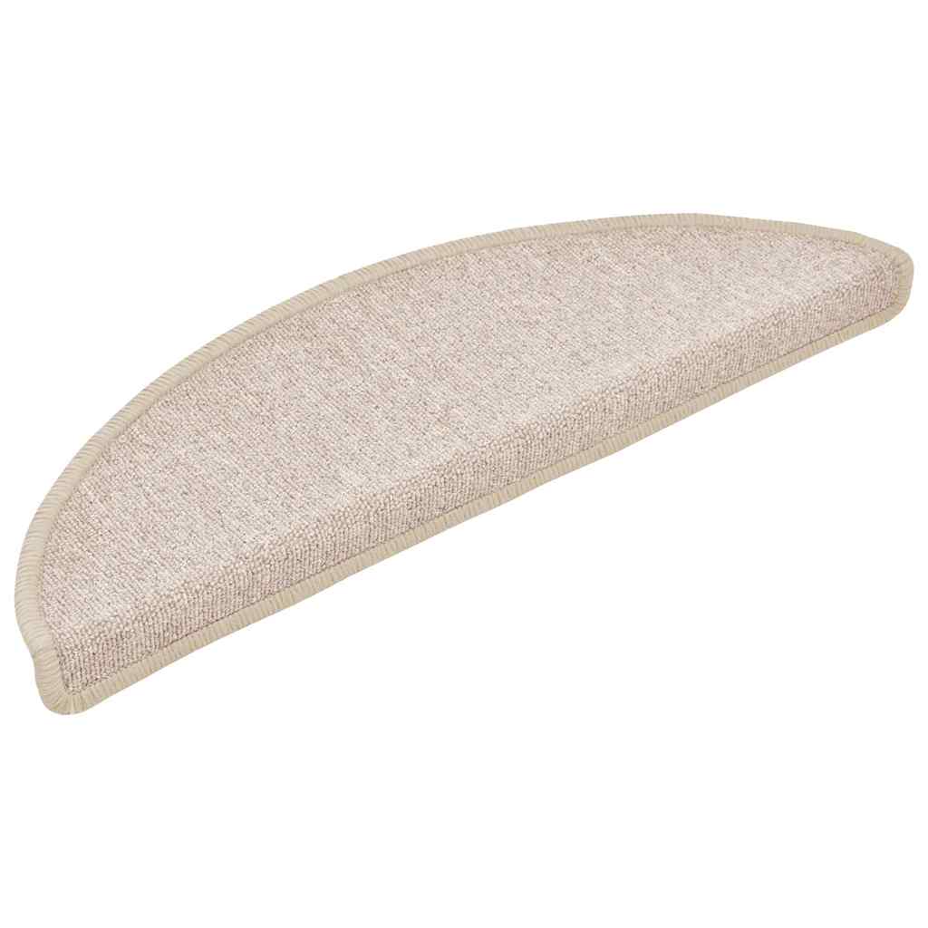 Stufenmatten 15 Stk. 56x17x3 cm Anthrazit Halbrund