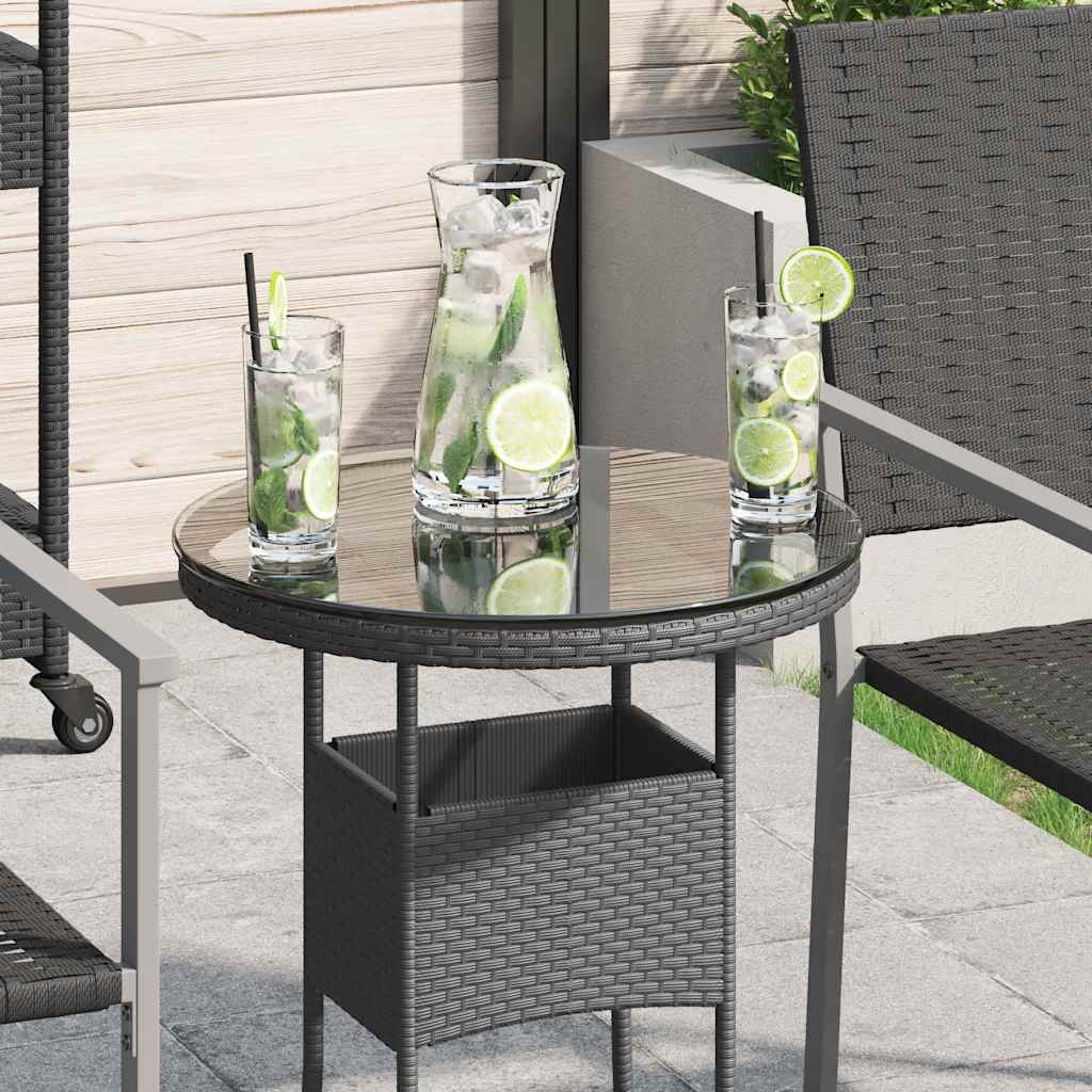 Tischplatte aus gehärtetem Glas quadratisch 700x700 mm