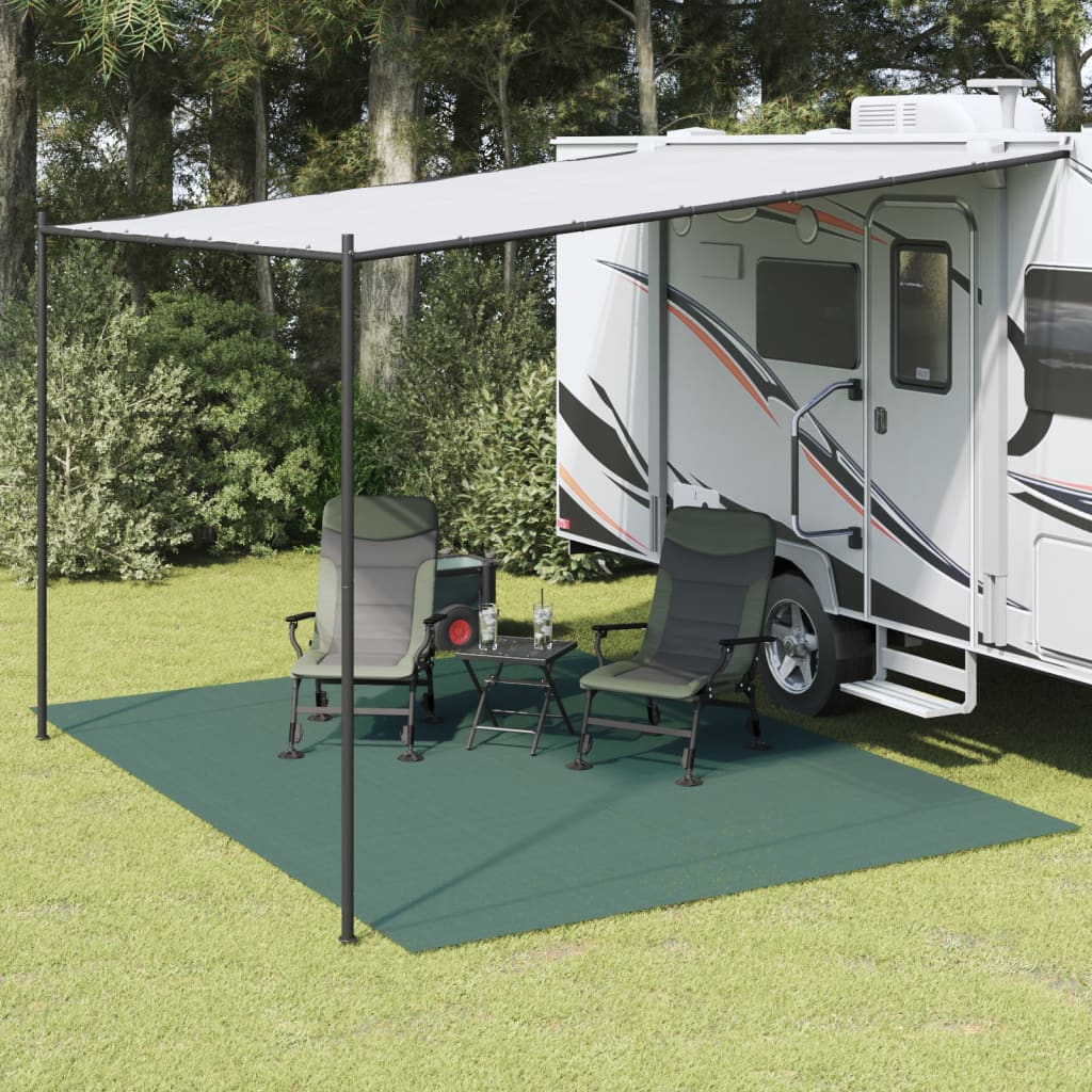 Zeltteppich Anthrazit 4x2 m