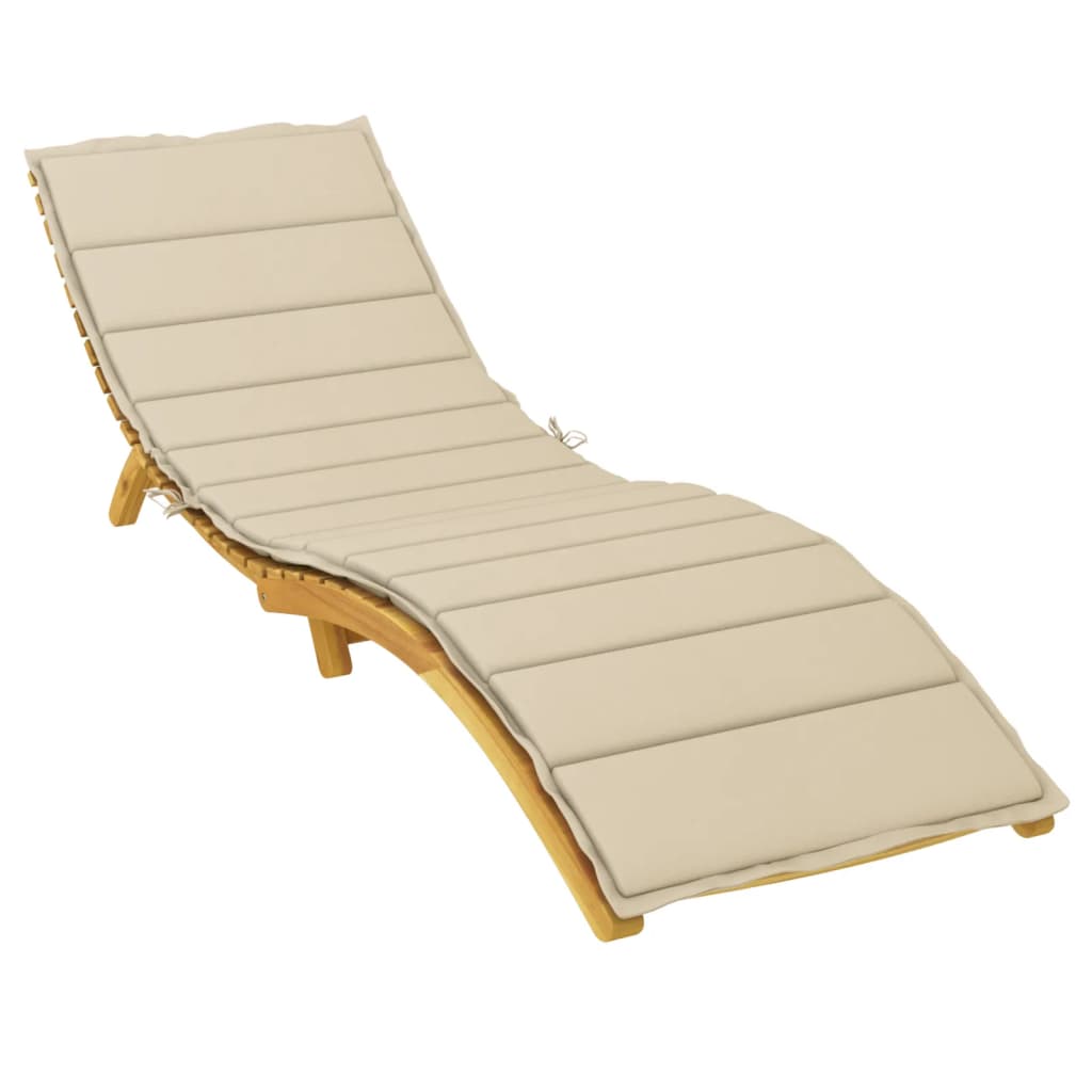 Liege-Kissen Blatt Blattmuster 200 x 70 x 3 cm Oxford-Stoff